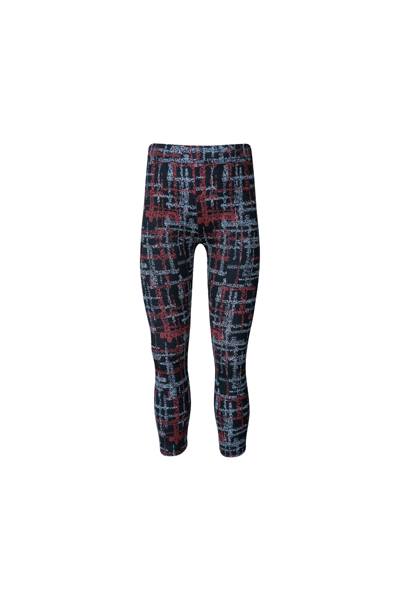 Andrada Patterned Girls' Knitted Winter Leggings