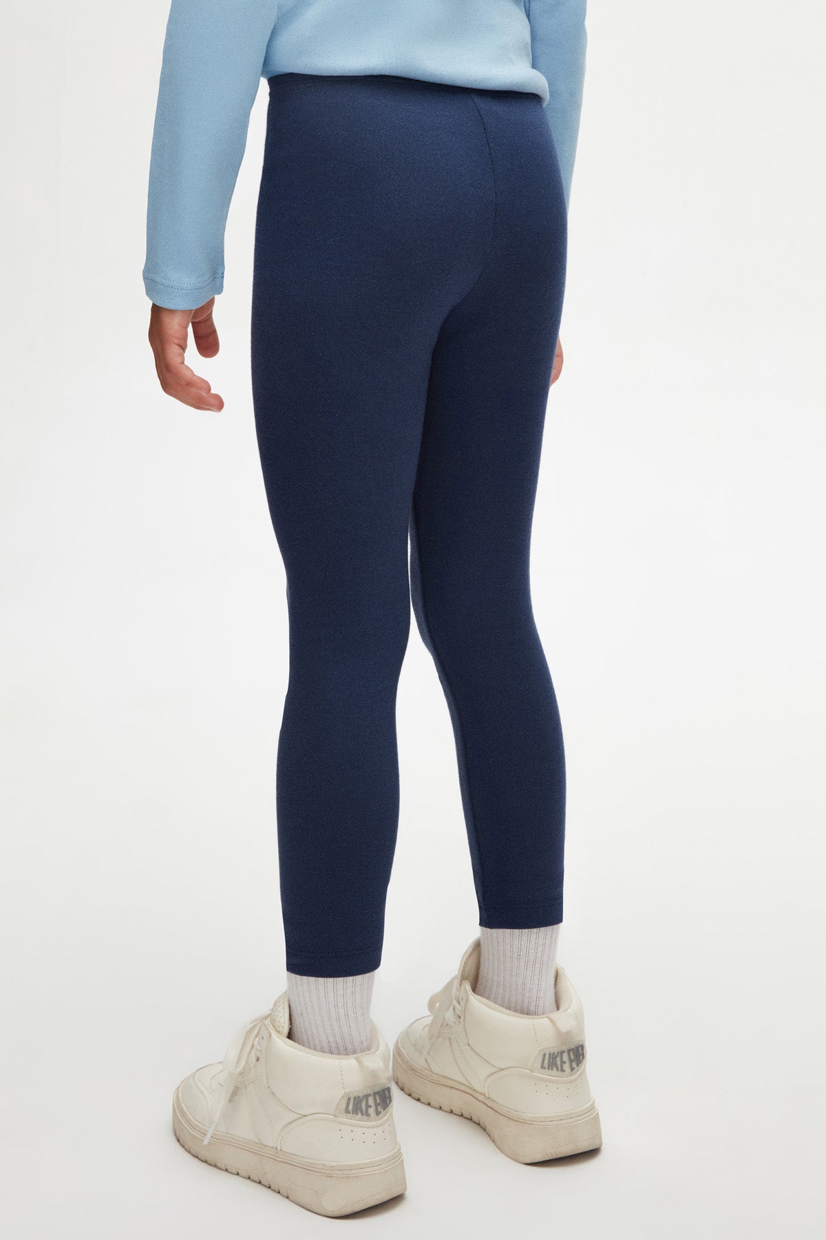 Basic Girls Winter Leggings (NAVY)
