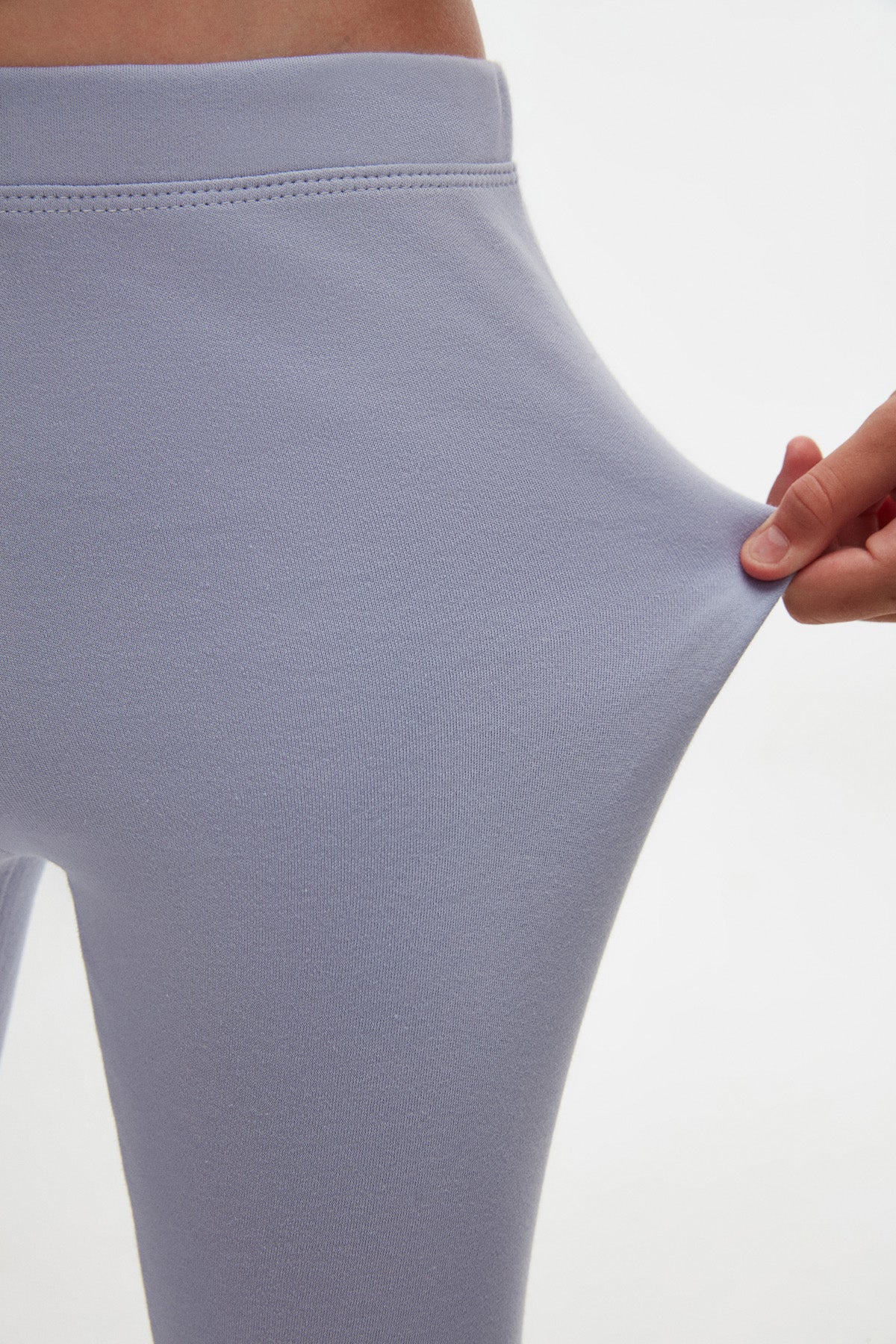 Basic Girls Winter Leggings (MISTY LILAC)