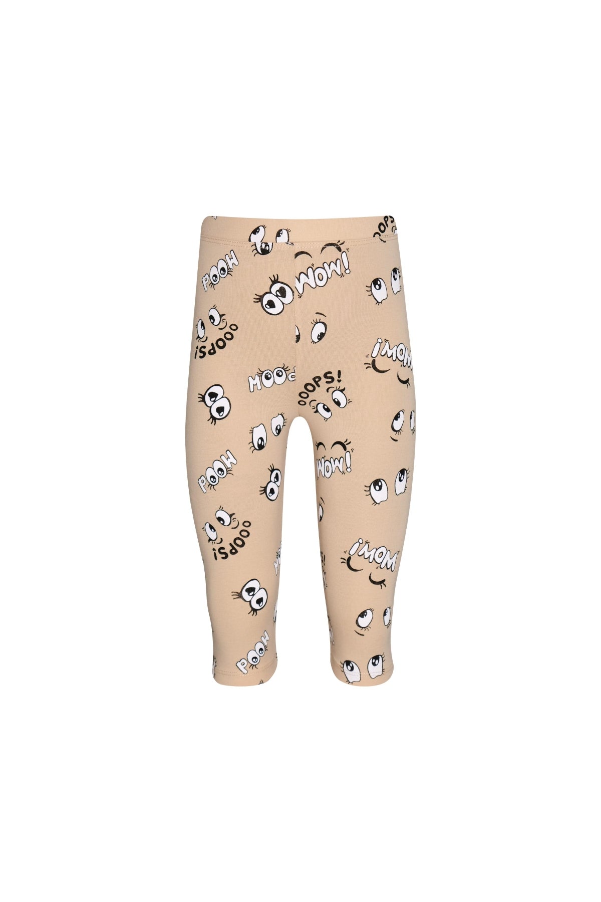 Always Happy Girls' Patterned Below-the-Knee Capri Leggings