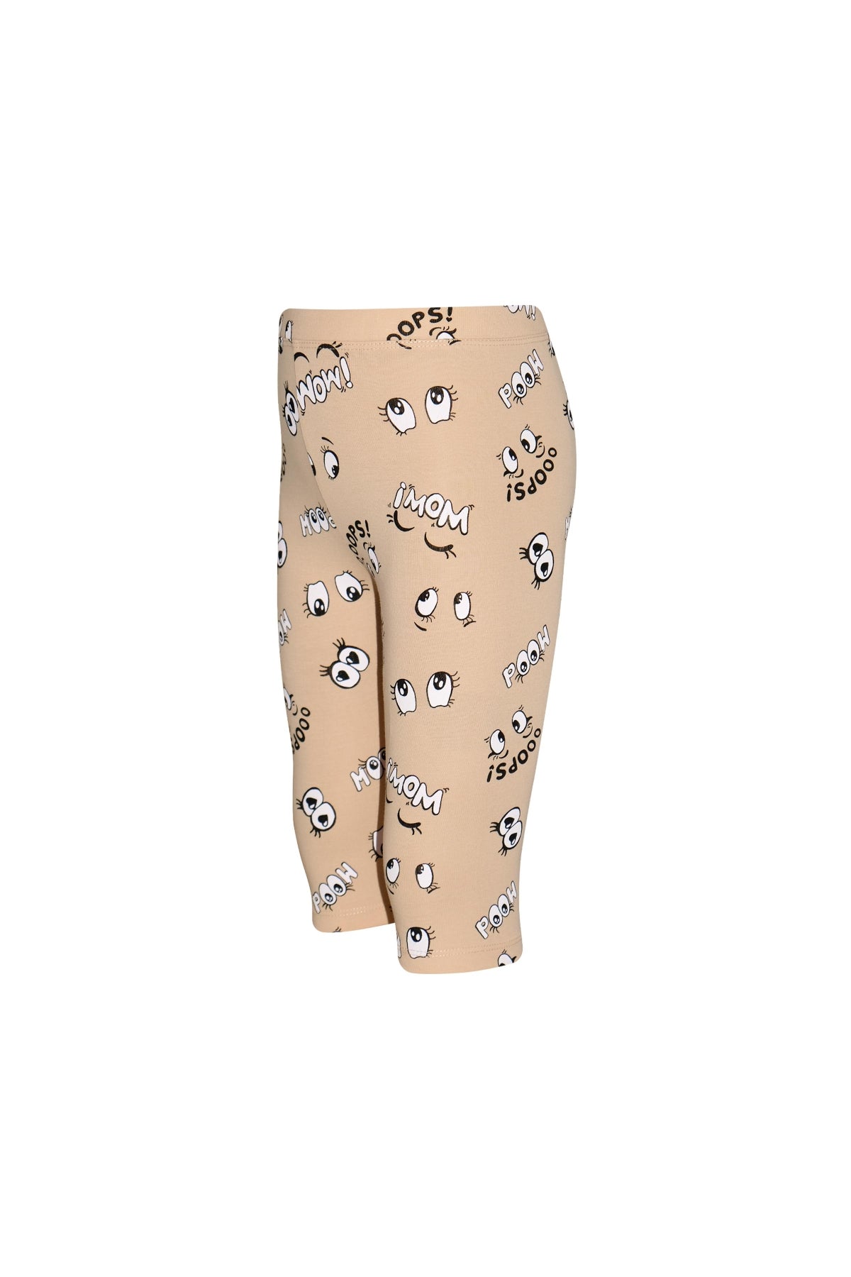 Always Happy Girls' Patterned Below-the-Knee Capri Leggings