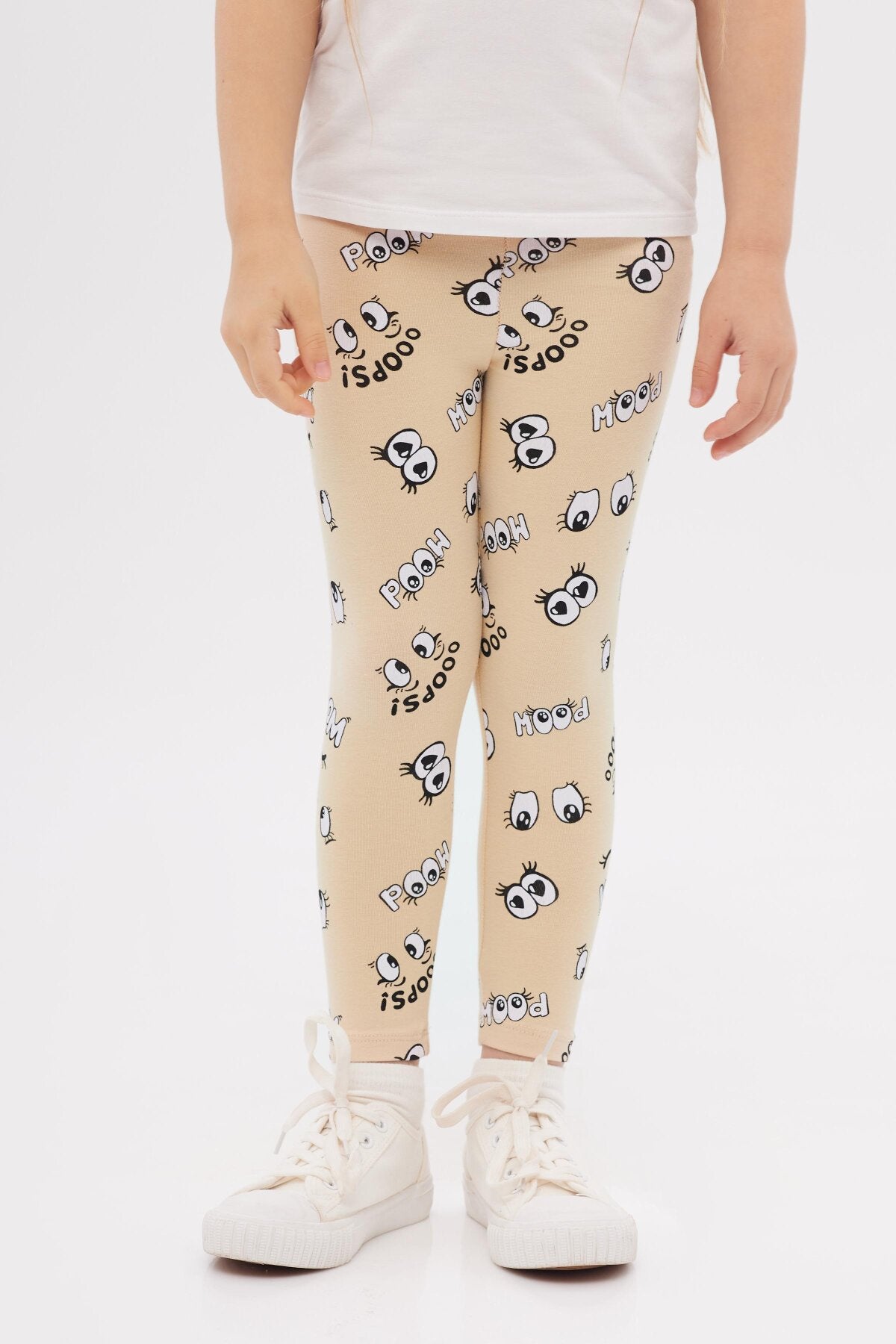 Always Happy Girls' Summer Patterned Leggings
