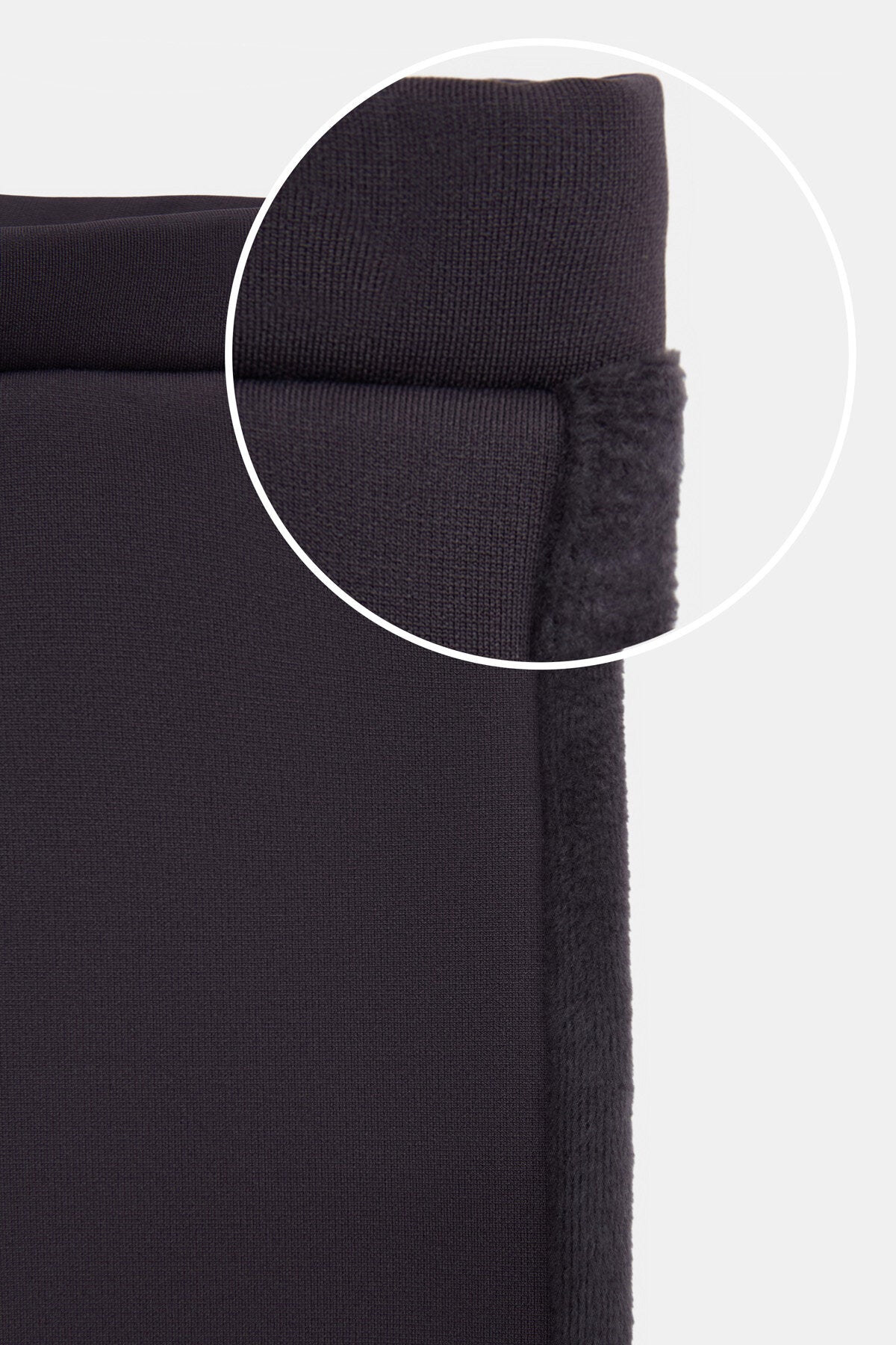 Girls' Fleece-Lined Fuzzy Side Panel Extra Thick Winter Leggings (ASPHALT GRAY)