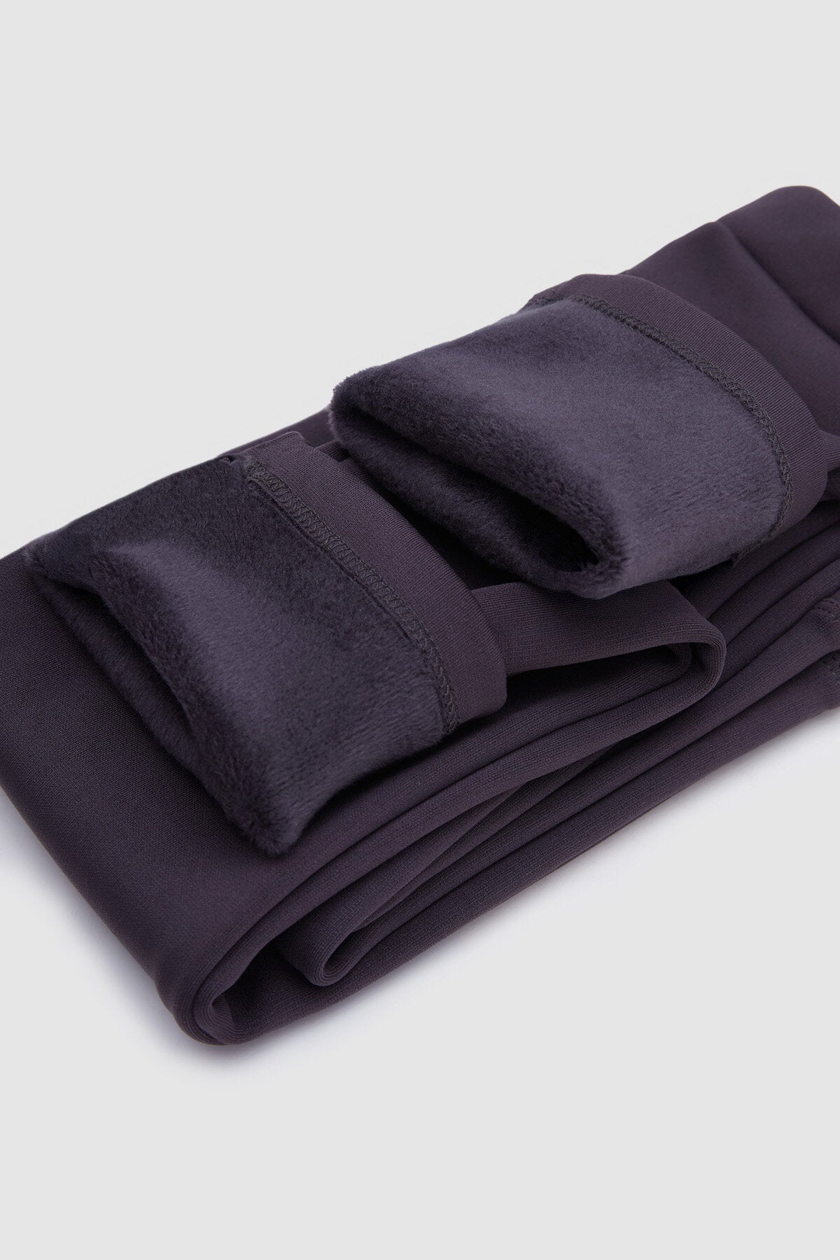 Girls' Fleece-Lined Fuzzy Side Panel Extra Thick Winter Leggings_sizechart (ASPHALT GRAY)