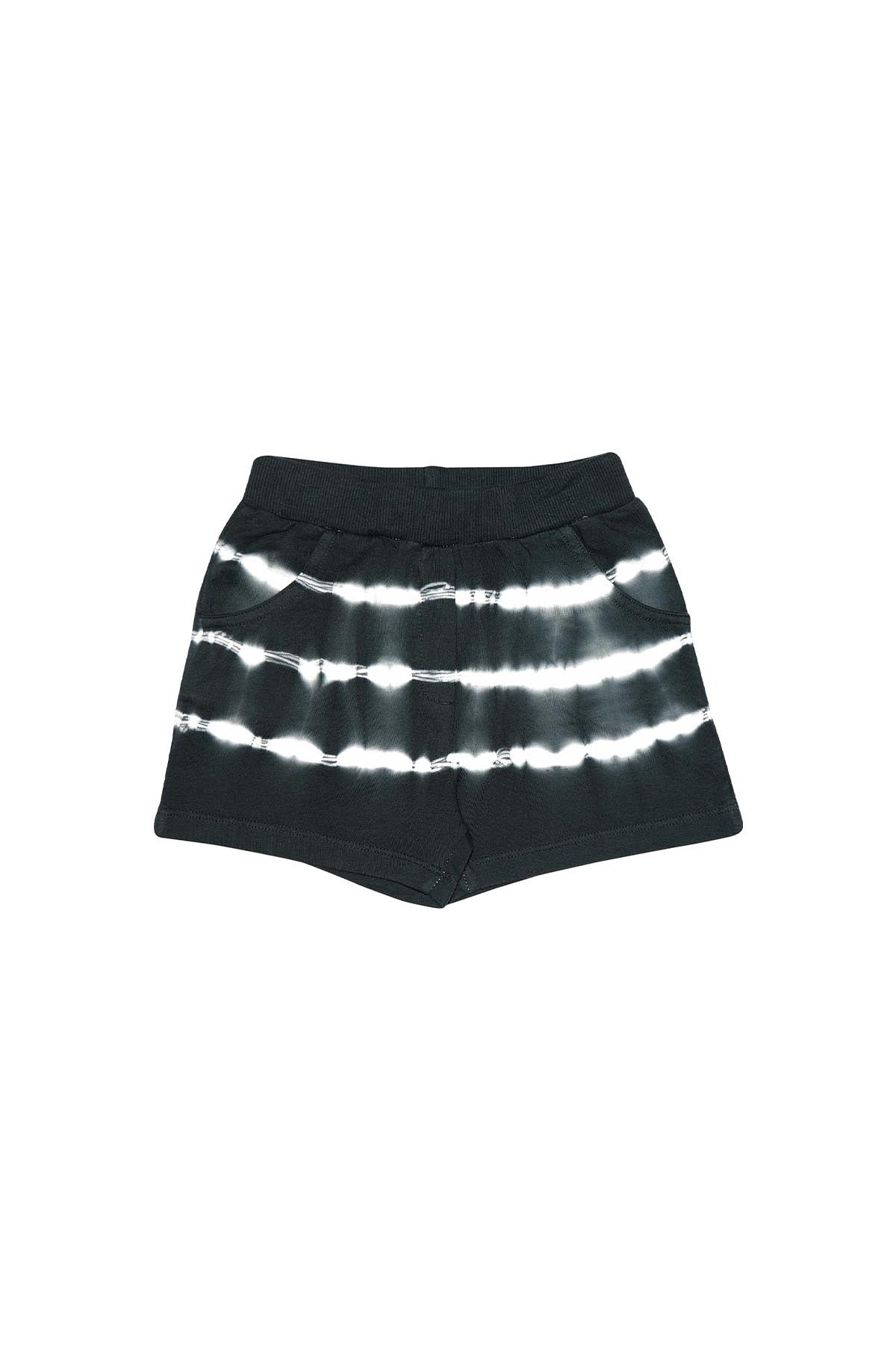 Girls' Two-Thread Pocketed Shorts (ASPHALT GRAY)
