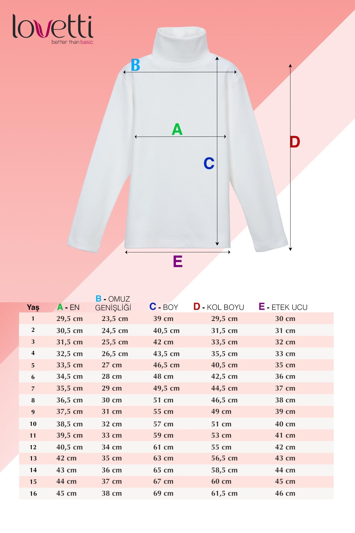 Girls' Basic Snap-Button Full Turtleneck Fleeced Winter Long Sleeve T-Shirt_sizechart (WHITE)