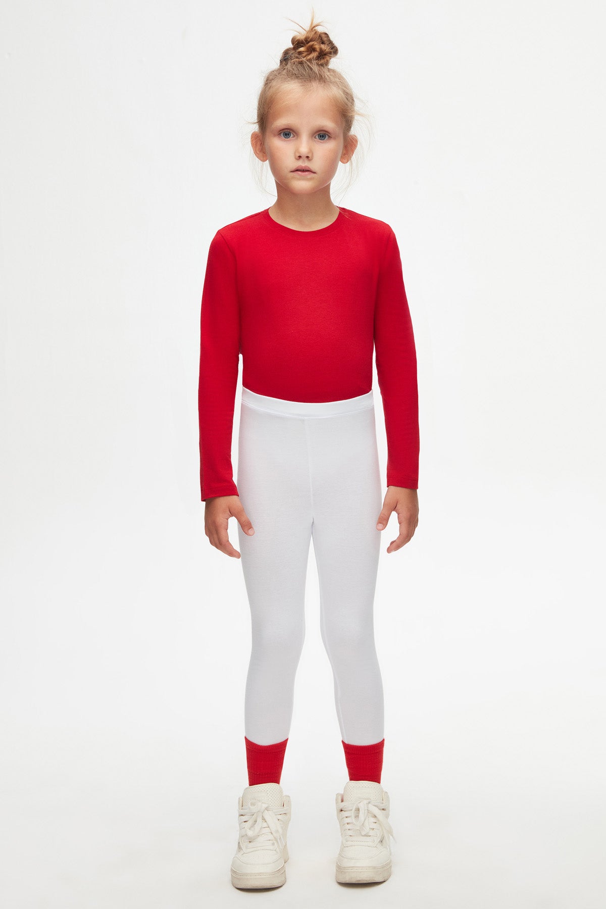 Girls' Basic Summer Leggings (WHITE)