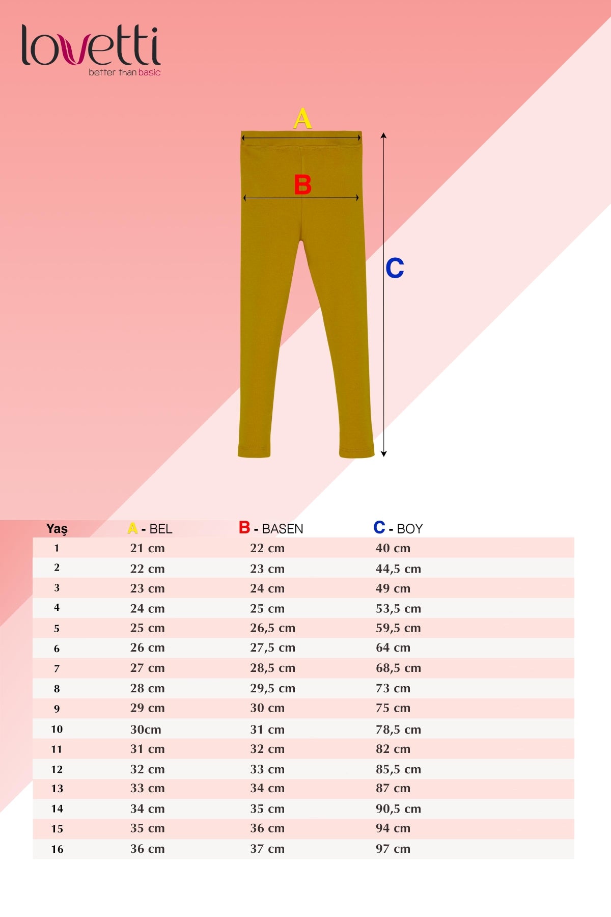 Basic Girls Winter Leggings_sizechart (FROST GRAY)