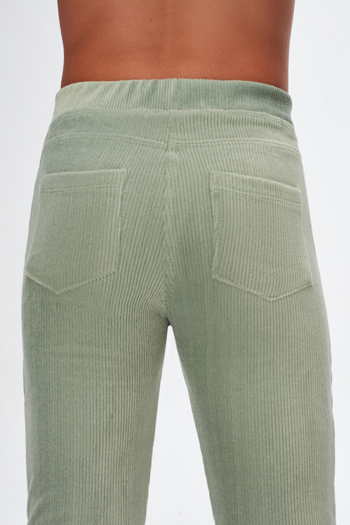 Girls' Ribbed Corduroy Leggings with Pockets_sizechart (ALMOND GREEN)