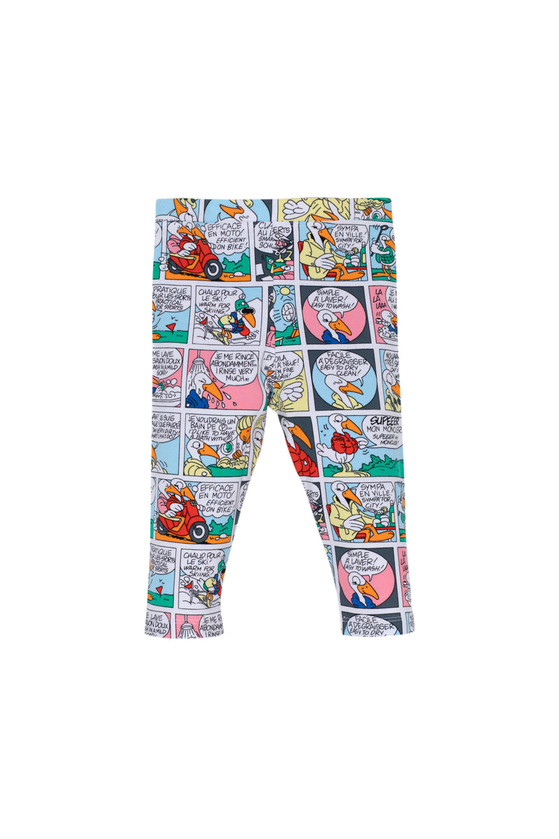 Cartoon Network Girls' Patterned Below-the-Knee Capri Leggings