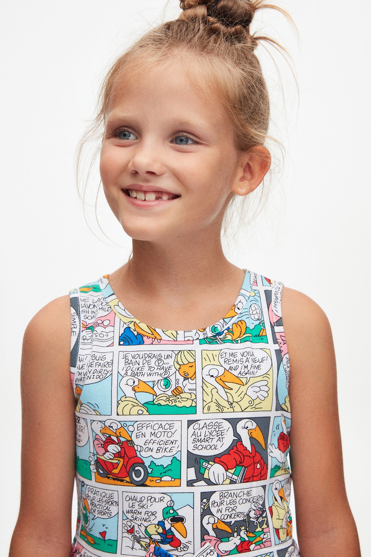 Cartoon Network Girls' Patterned Sleeveless Dress