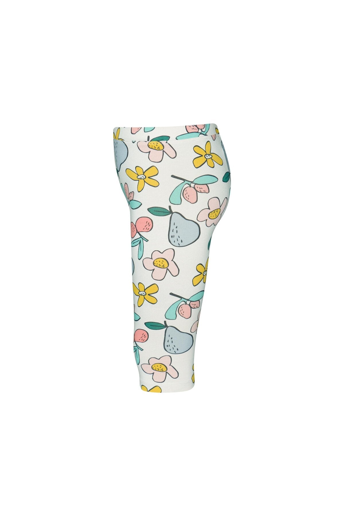 Cute Sketchbook Girls Printed Below-Knee Capri Leggings