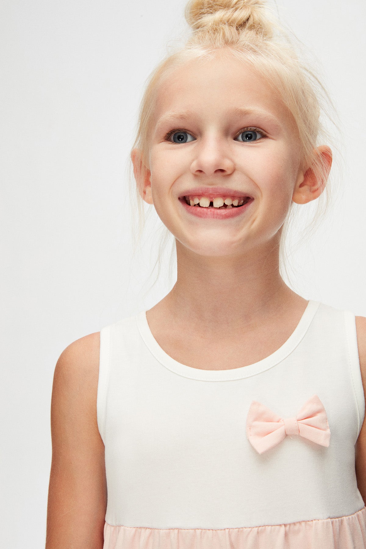 Girls' Tiered Strappy Dress