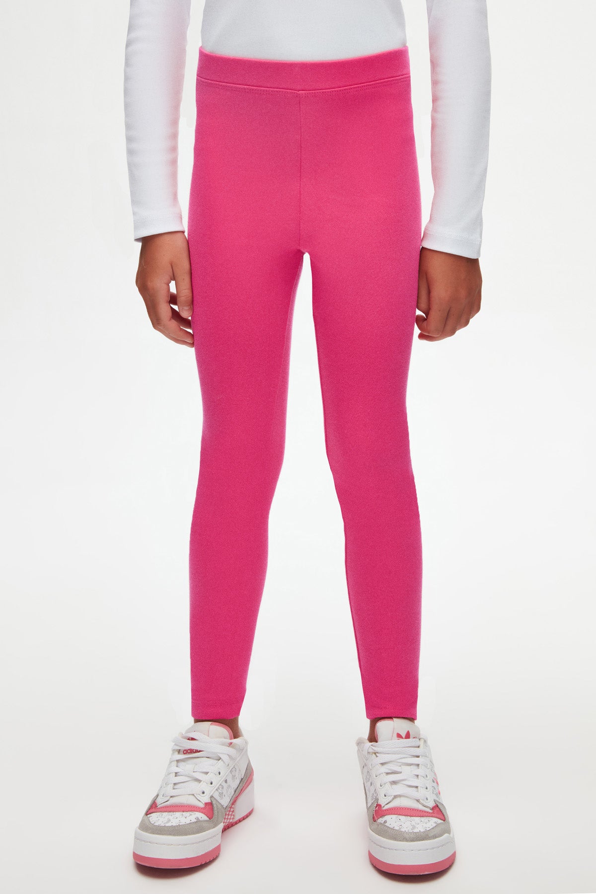 Basic Girls Winter Leggings (FUCHSIA ROSE)