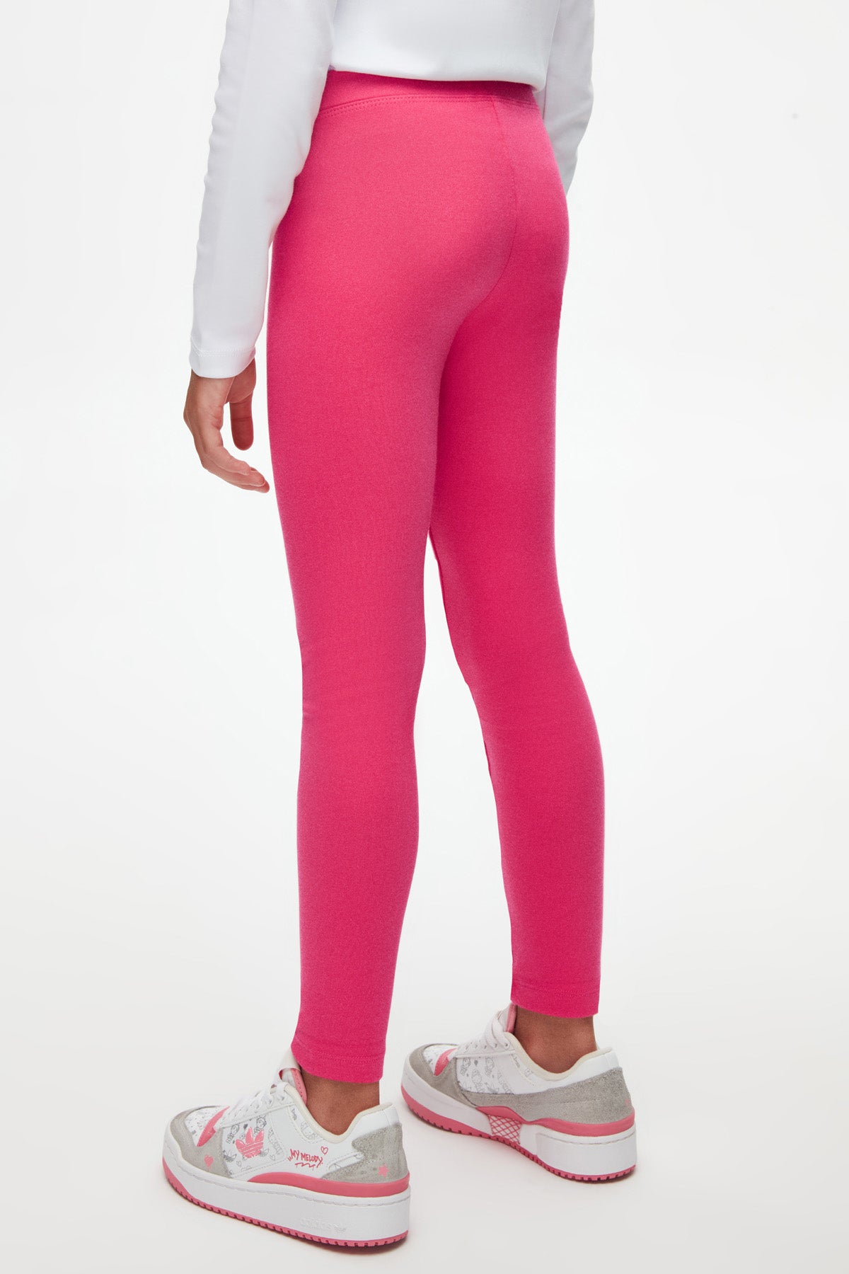 Basic Girls Winter Leggings (FUCHSIA ROSE)