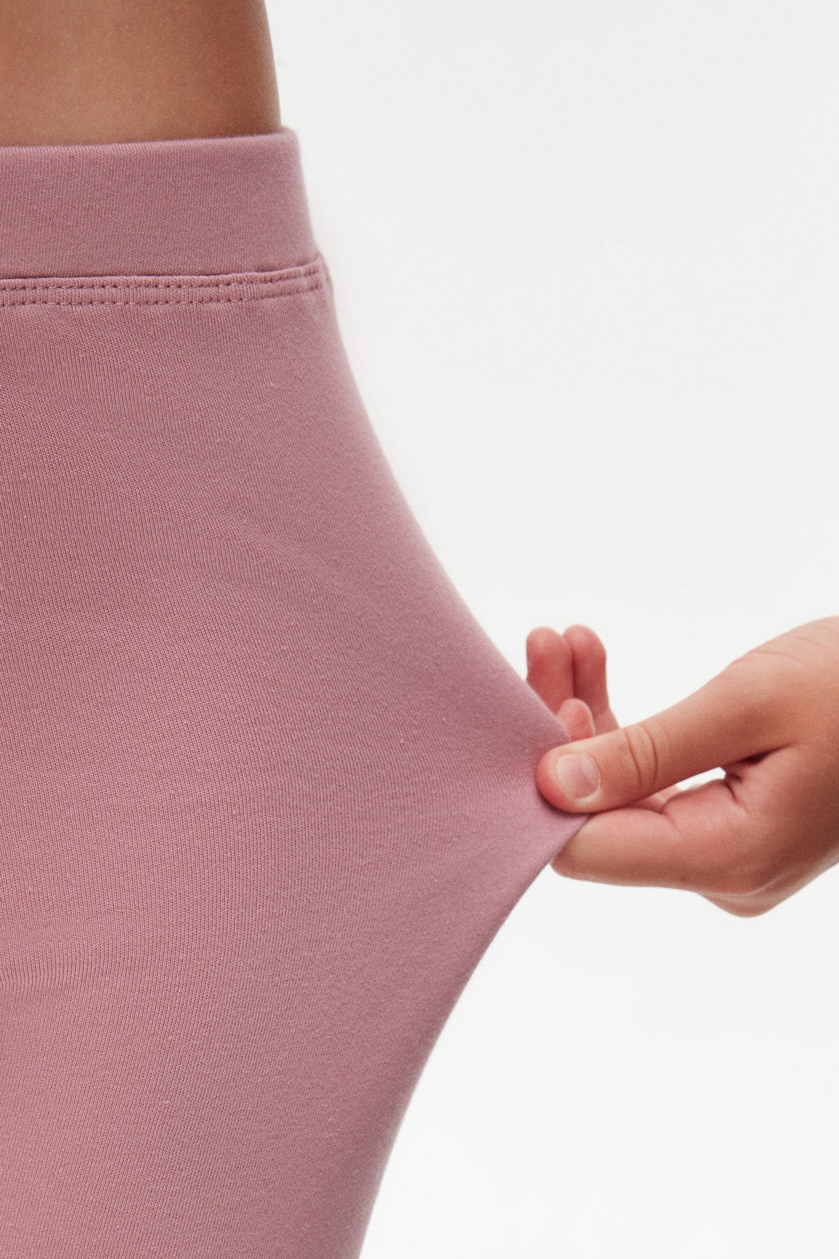 Basic Girls Winter Leggings (DUSTY ROSE)