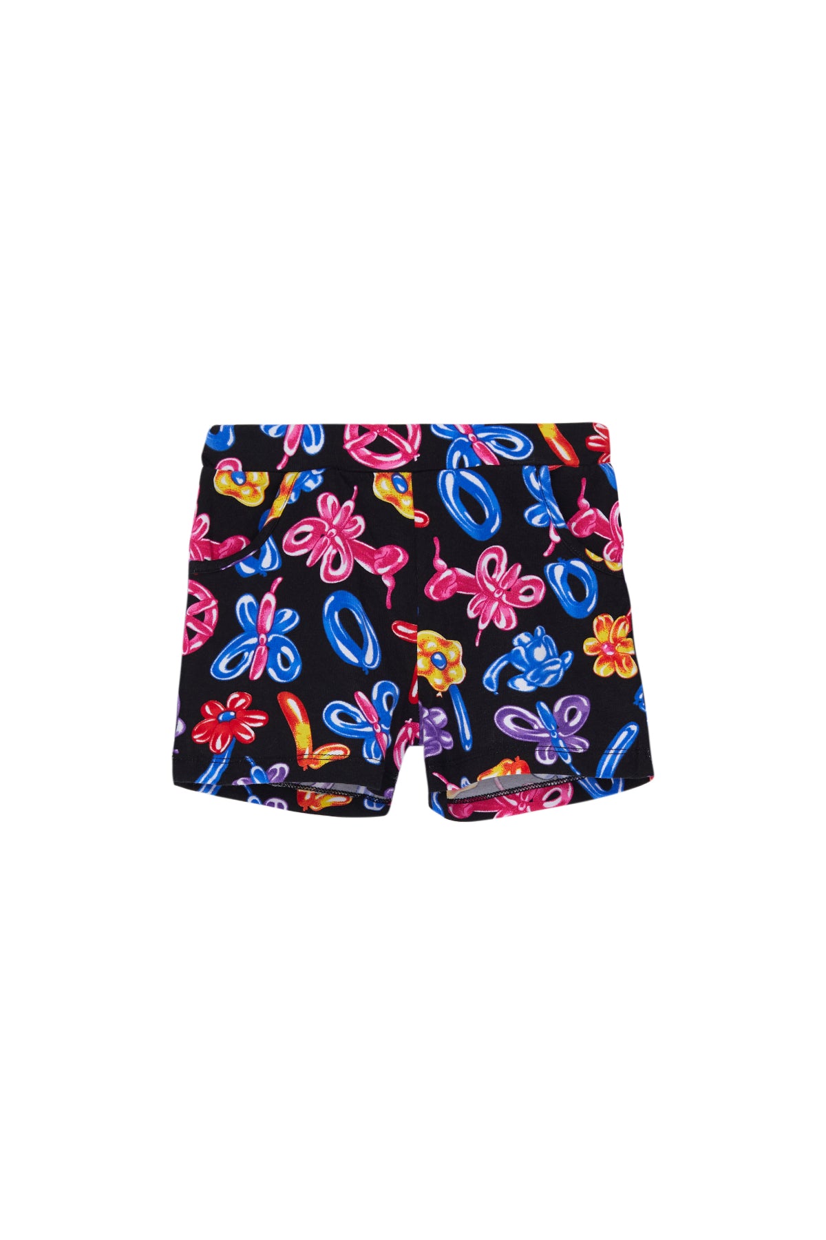 Jelly Balloon Girls' Patterned Shorts with Pockets