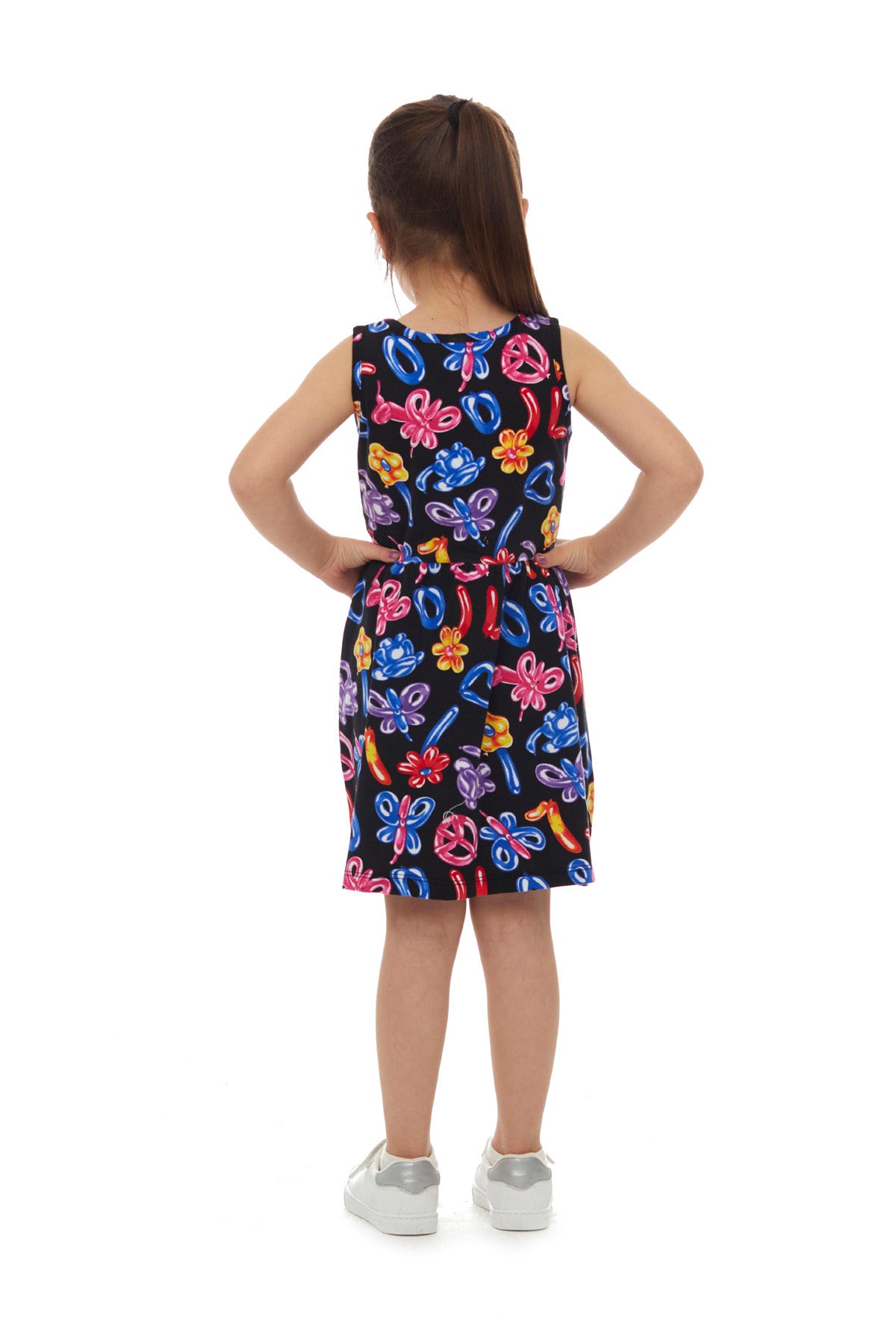 Jelly Balloon Girls' Patterned Sleeveless Dress