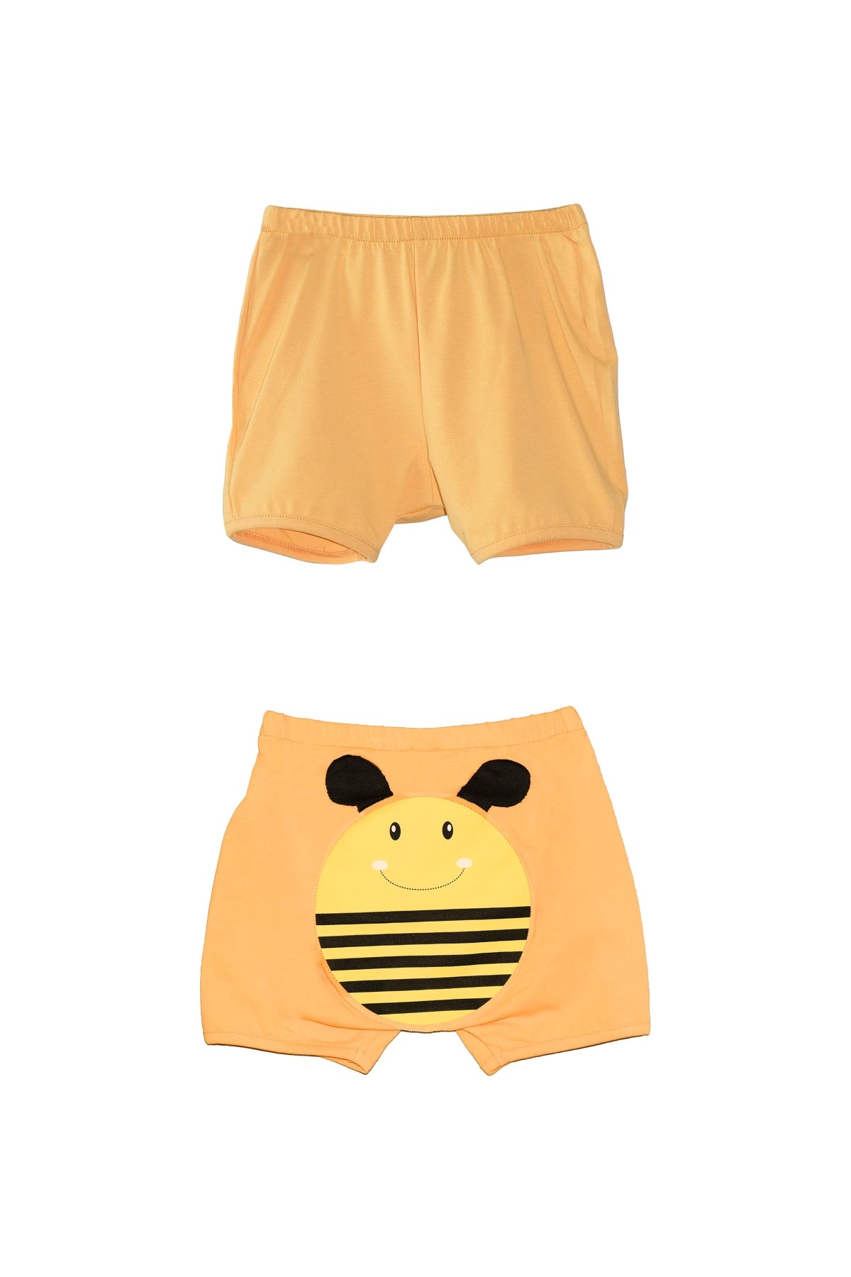 Girls' Bee Print Shorts (AMBER)