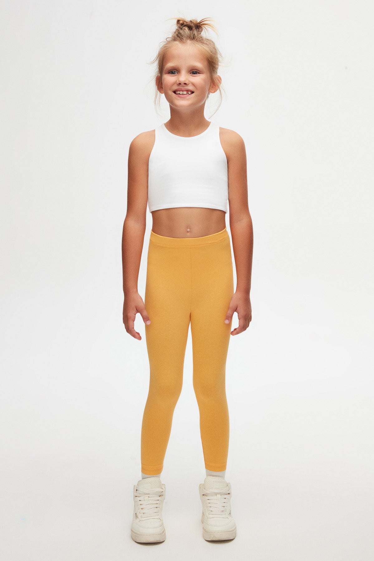Girls' Basic Summer Leggings (AMBER)