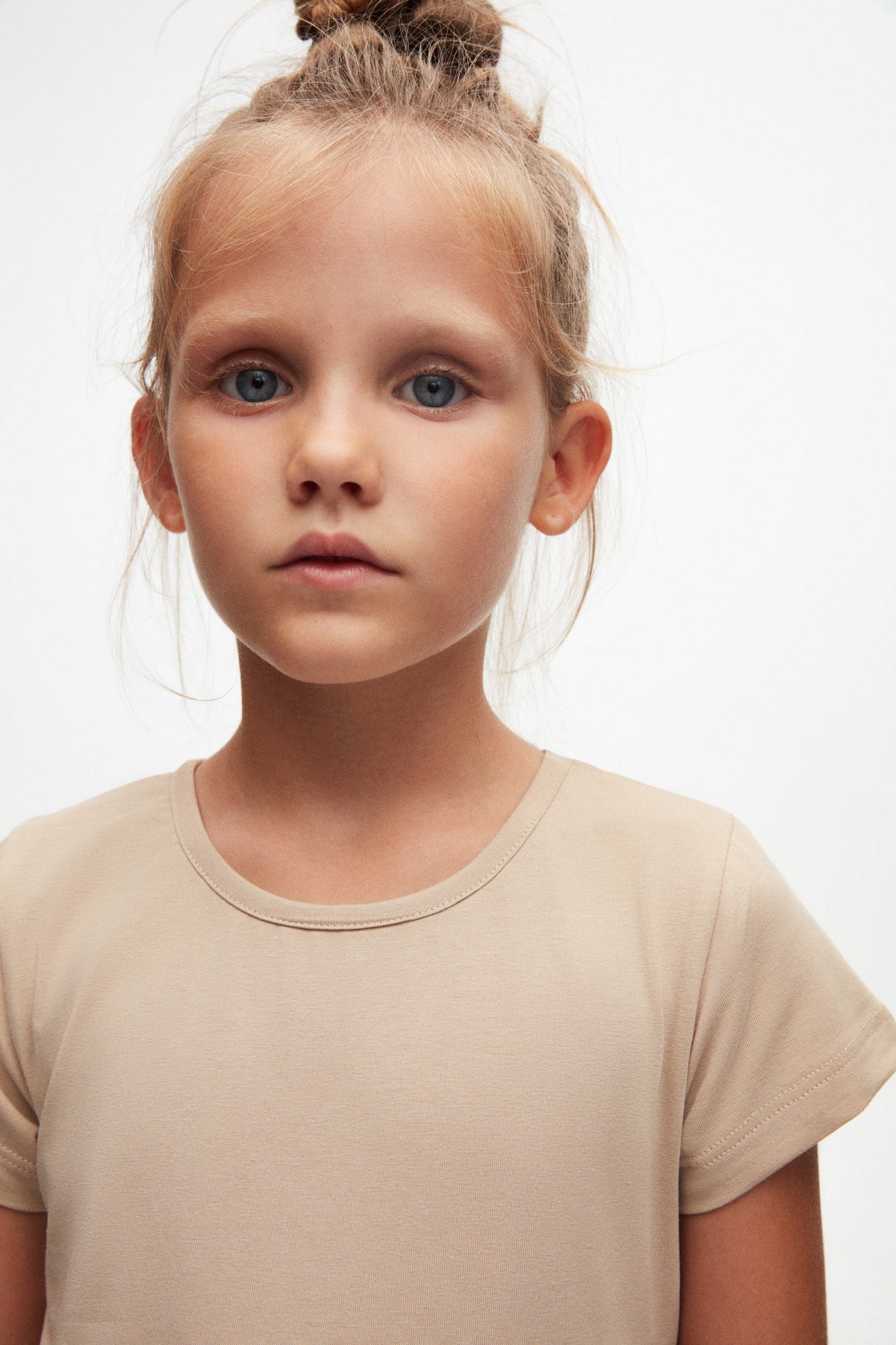 Girls' Tiered Short Sleeve Dress