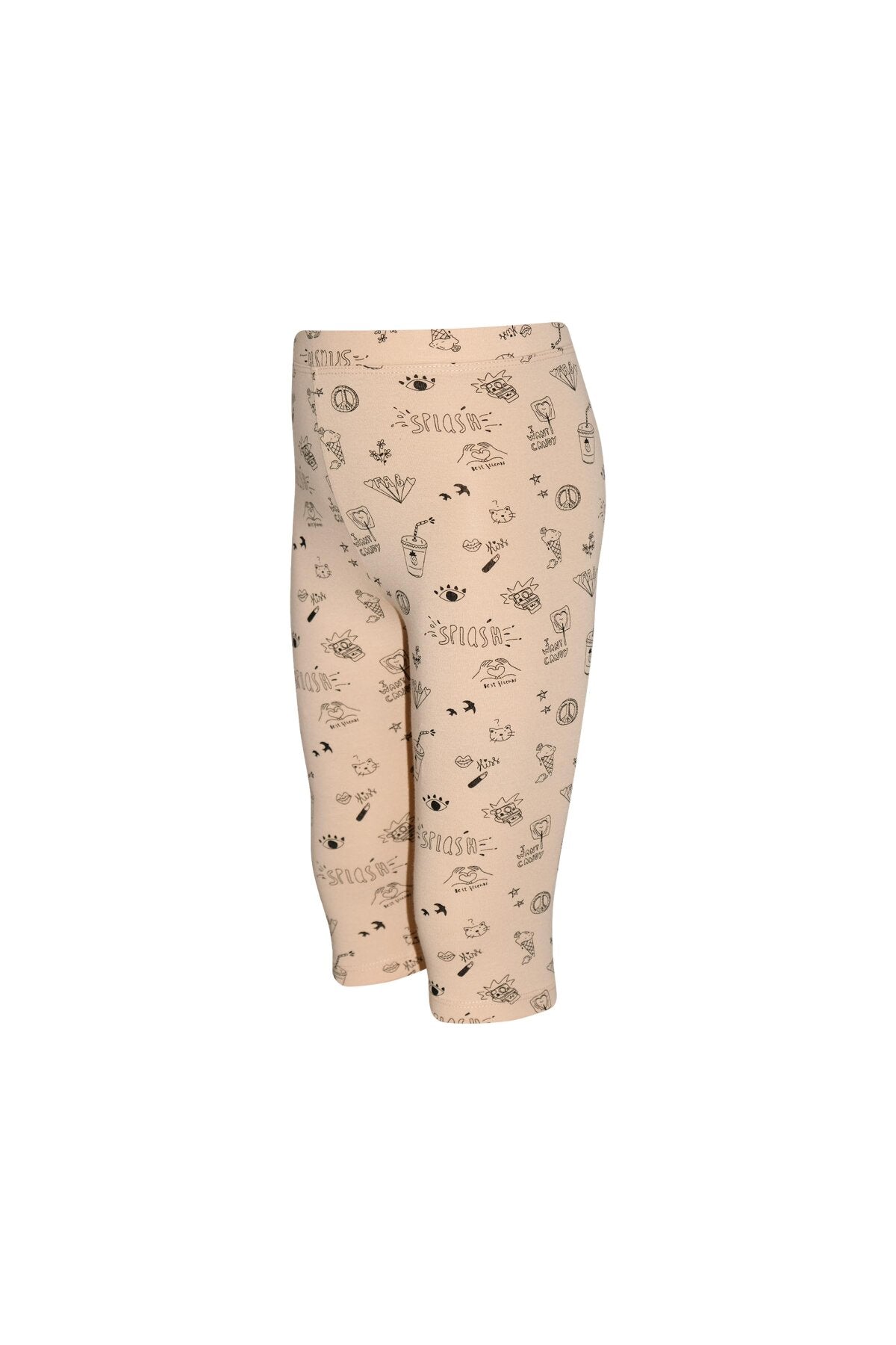 Girls' Summer Dream Patterned Capri Pants