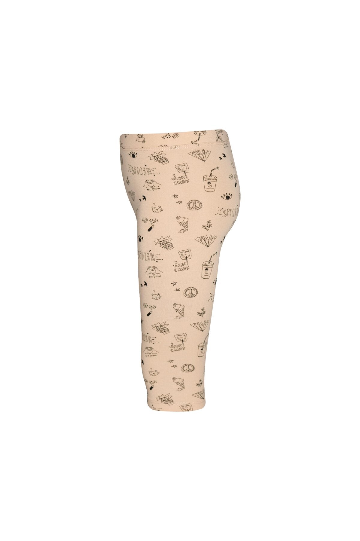 Girls' Summer Dream Patterned Capri Pants