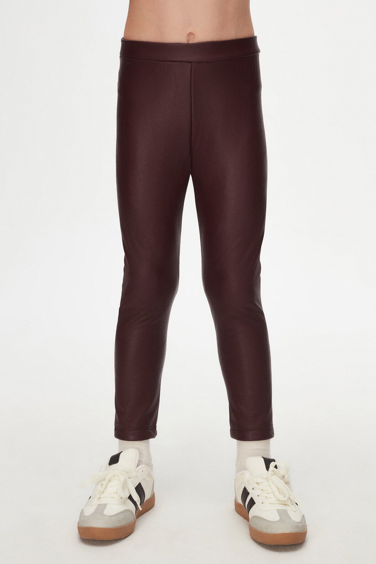 Girls' Winter Leather Pants