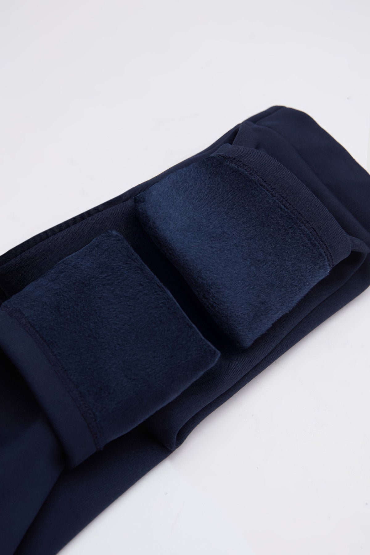 Girls' Extra Thick Plush-Lined Winter Leggings with Decorative Pockets_sizechart (DARK NAVY)