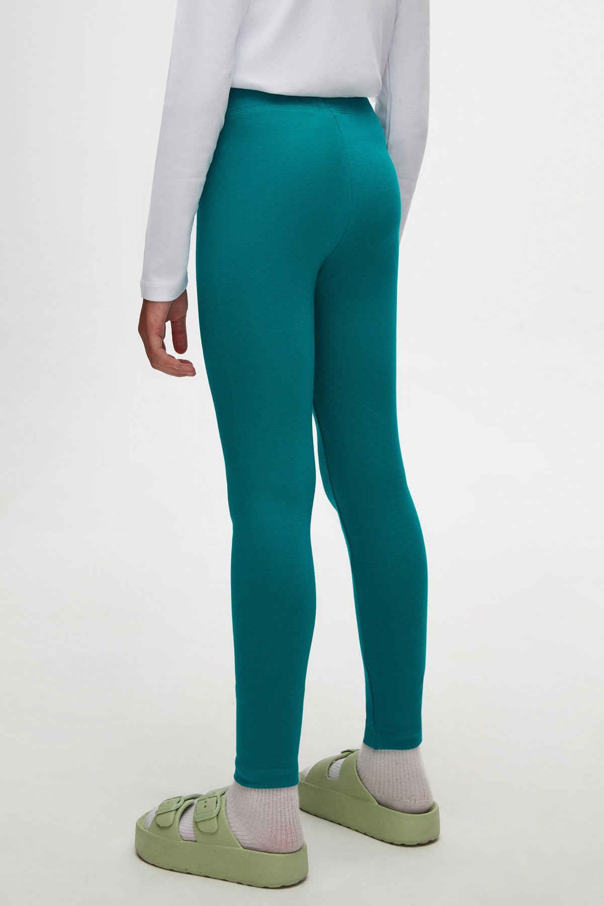 Basic Girls Winter Leggings (PACIFIC)