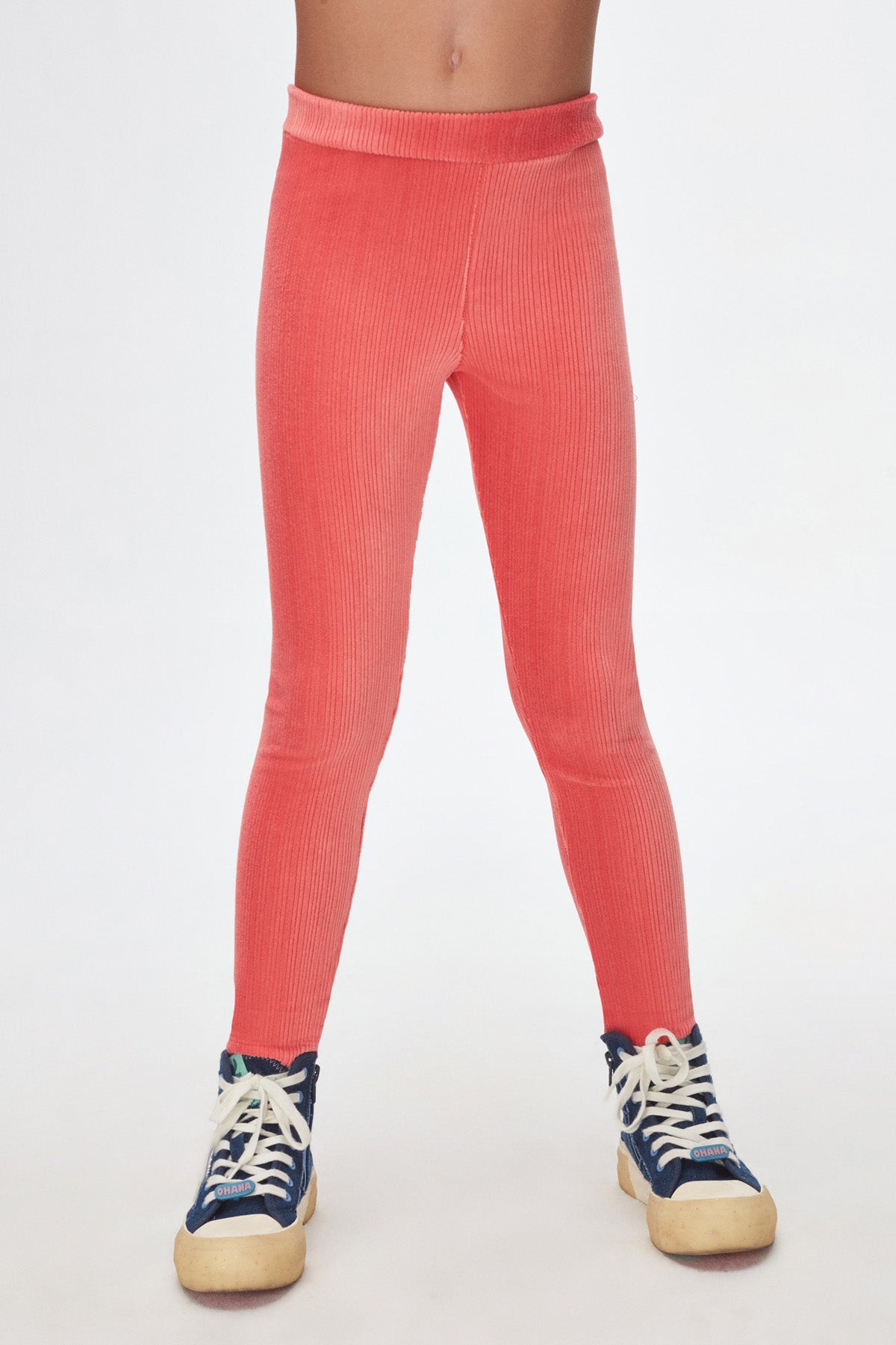 Girls' Ribbed Corduroy Leggings