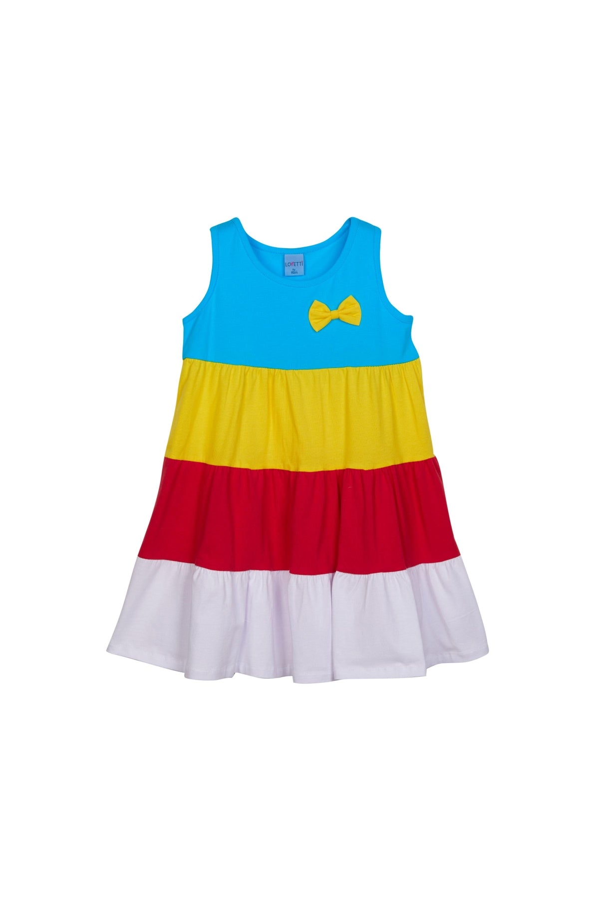 Girls' Tiered Strap Dress