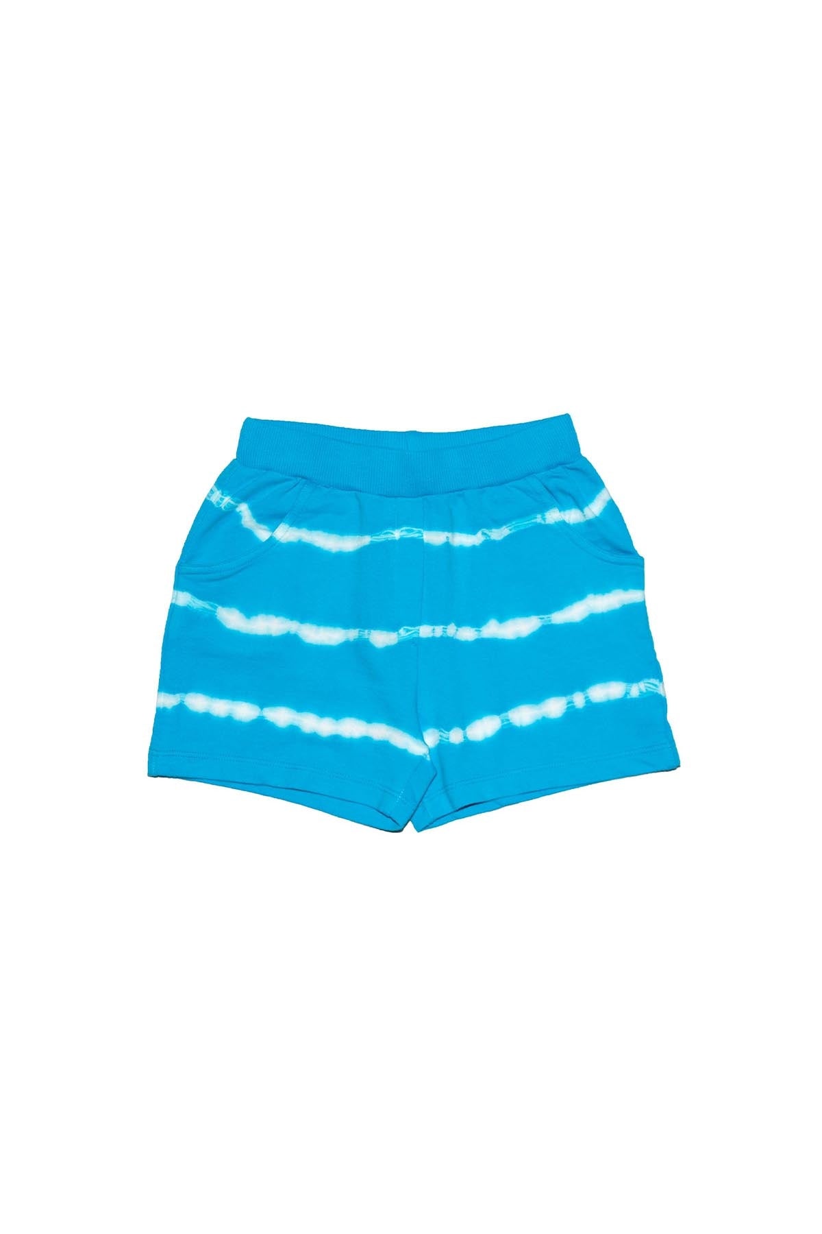Girls' Two-Thread Pocketed Shorts (OCEAN TURQUOISE)