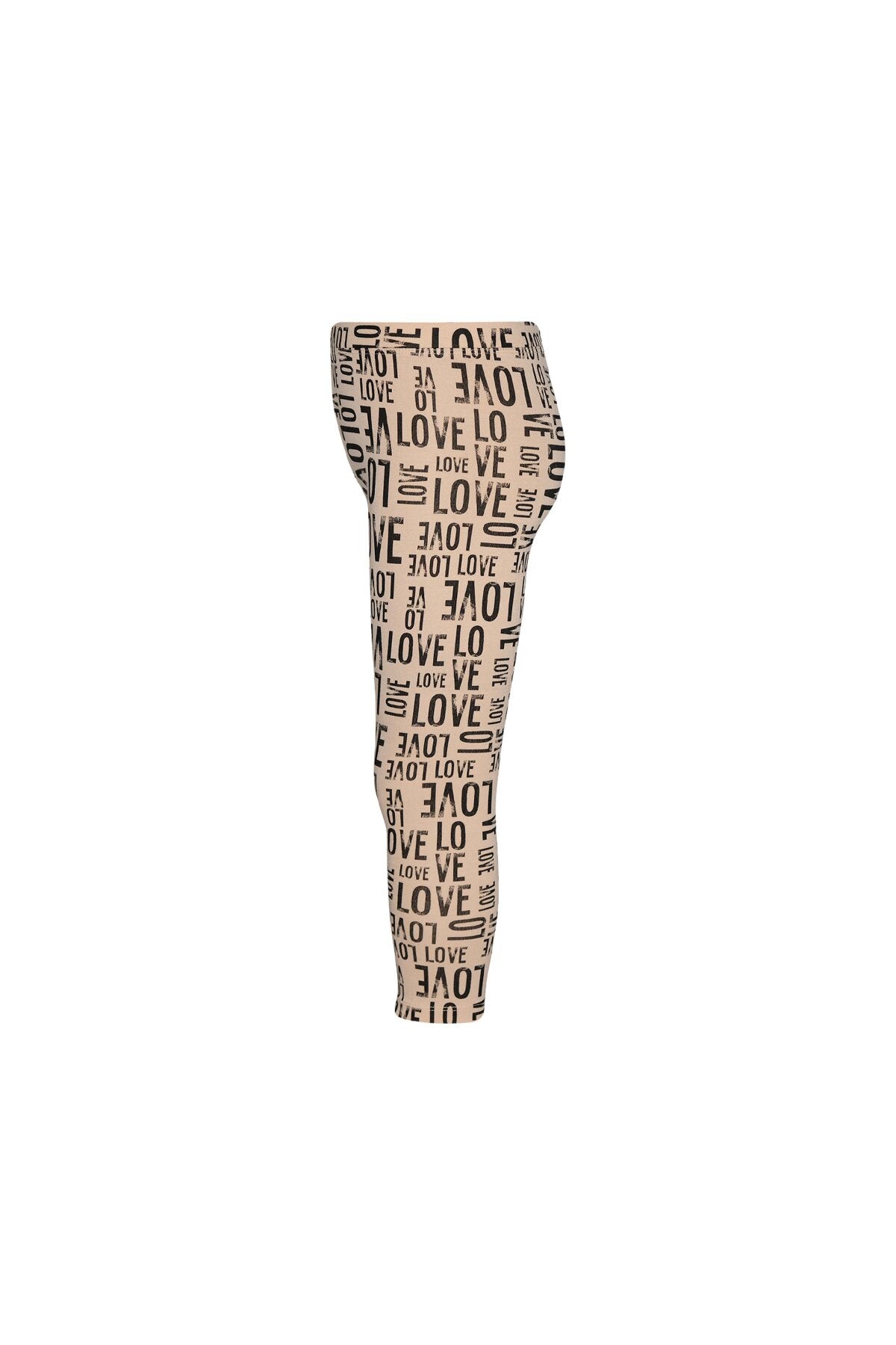 Girls' 'Love' Printed Patterned Summer Leggings