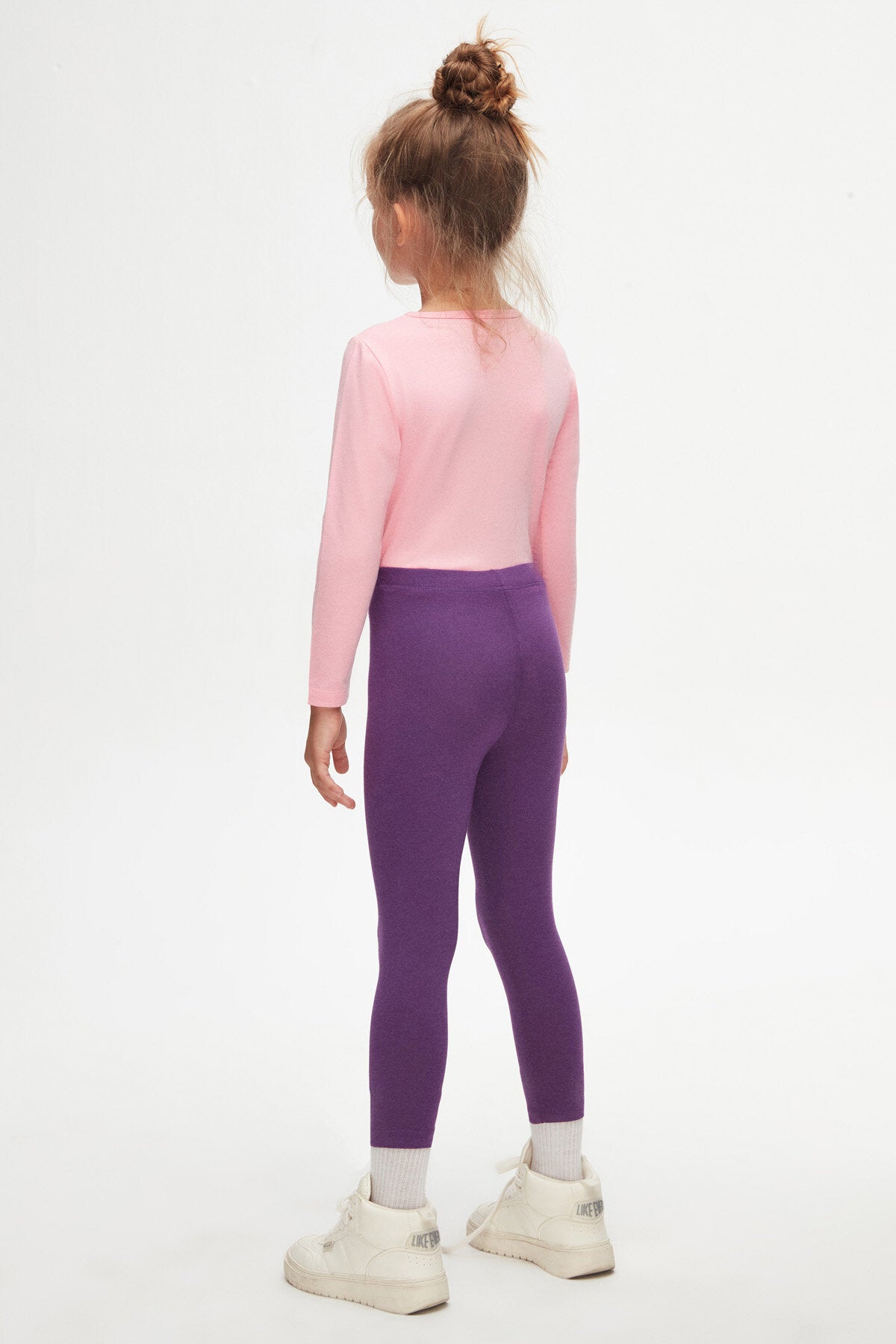 Girls' Summer Basic Leggings (ROYAL PURPLE)
