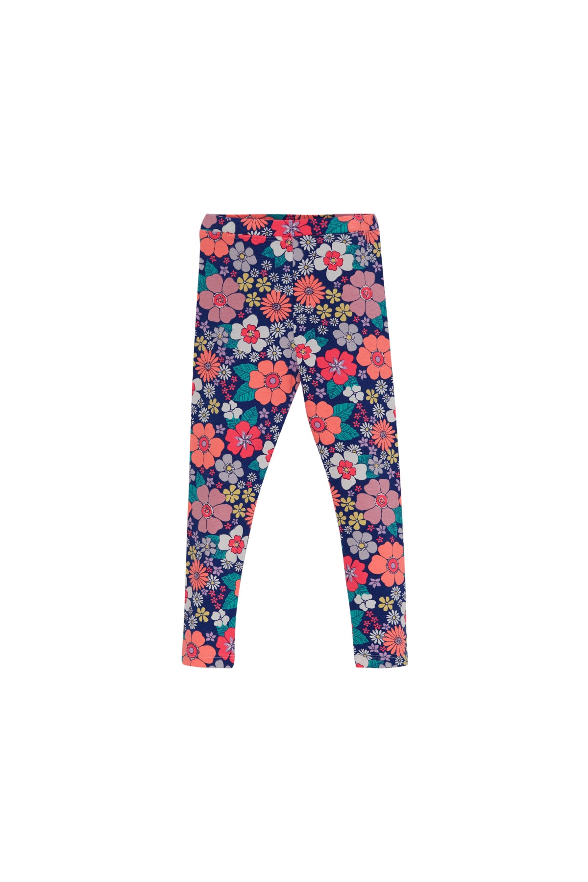 Neon Garden Girls' Patterned Summer Leggings