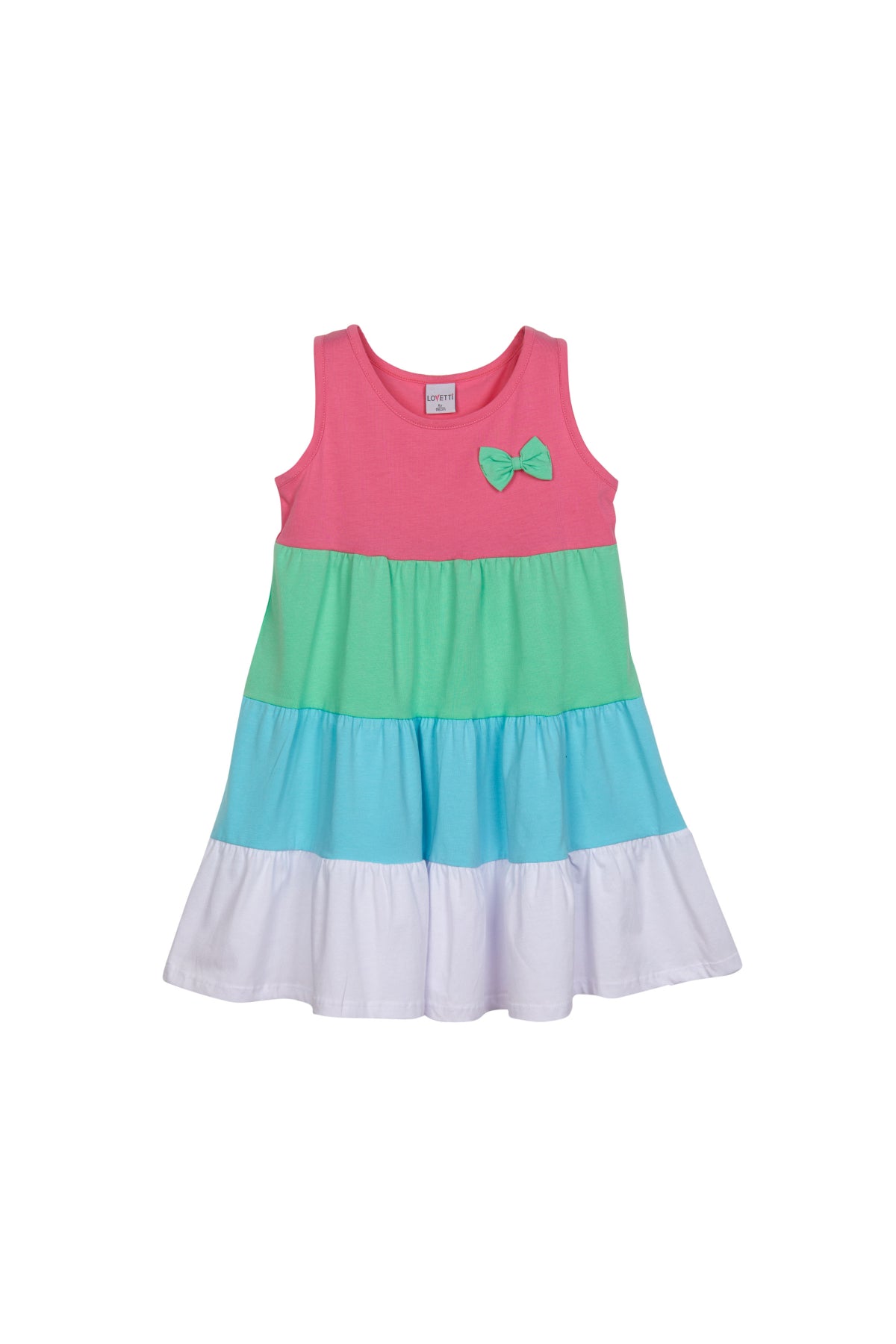 Girls' Tiered Strappy Dress