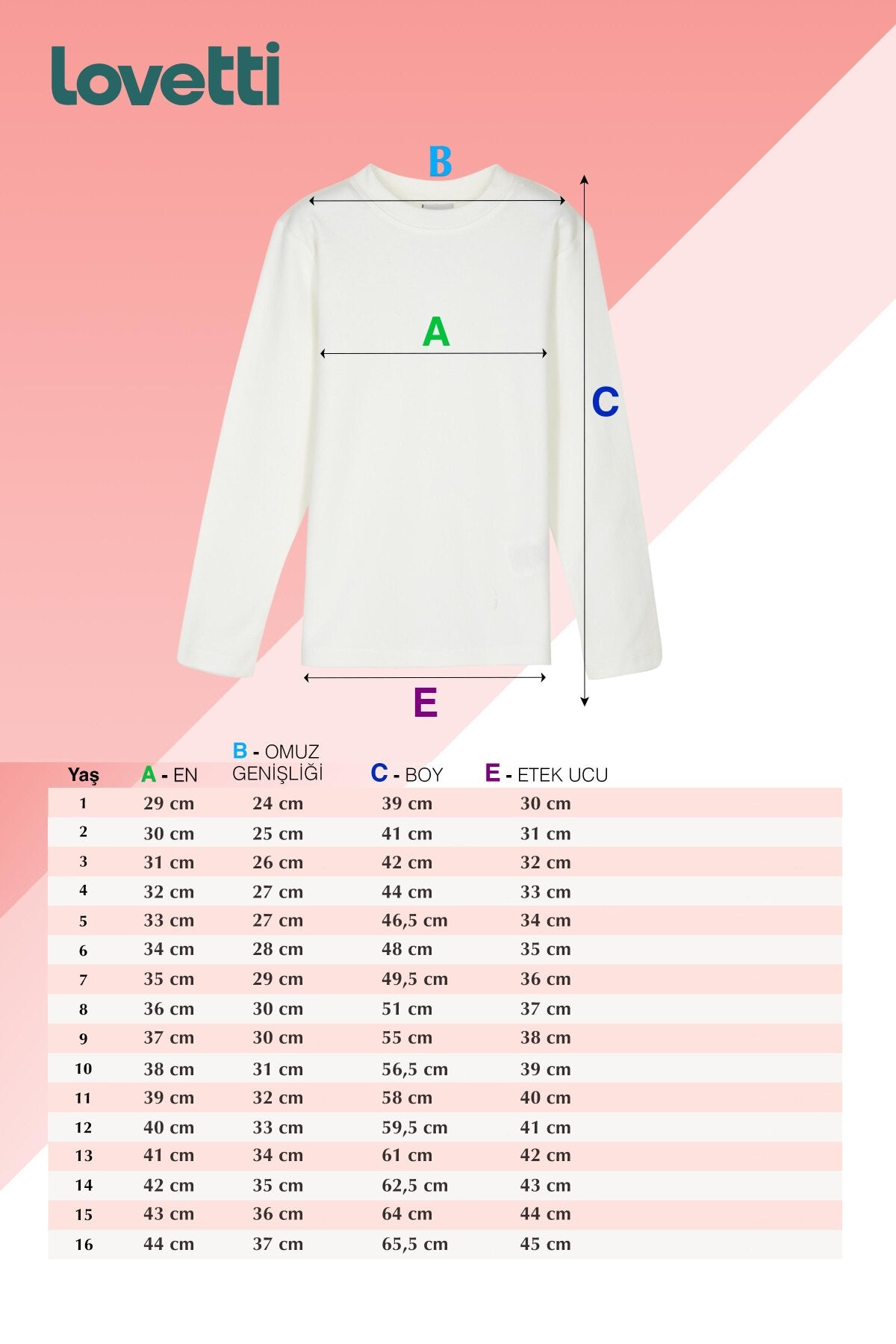 Girls' Basic Winter Crew Neck Long Sleeve T-Shirt_sizechart (BLACK)
