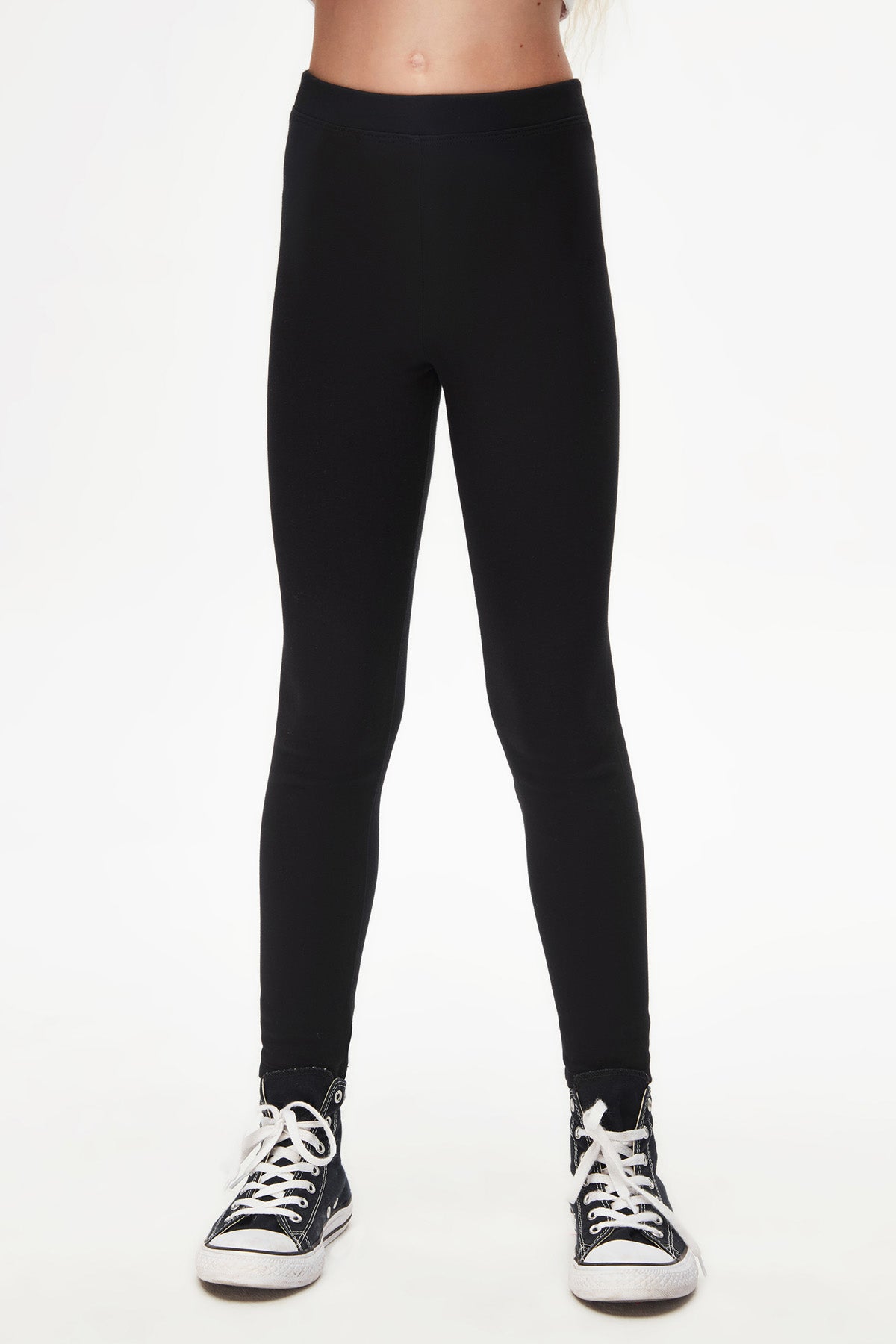 Basic Girls Winter Leggings (BLACK)