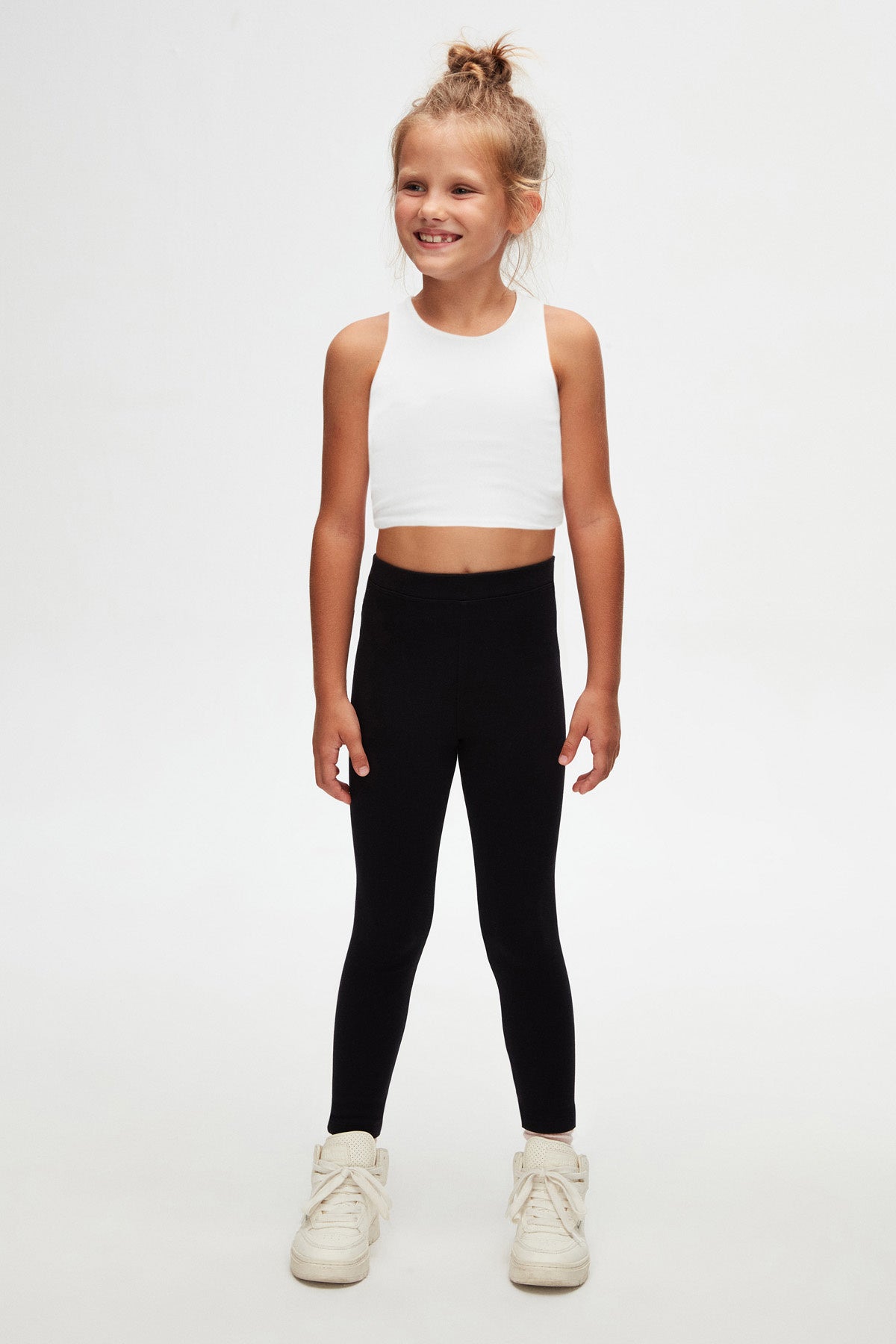 Girls' Basic Summer Leggings (BLACK)