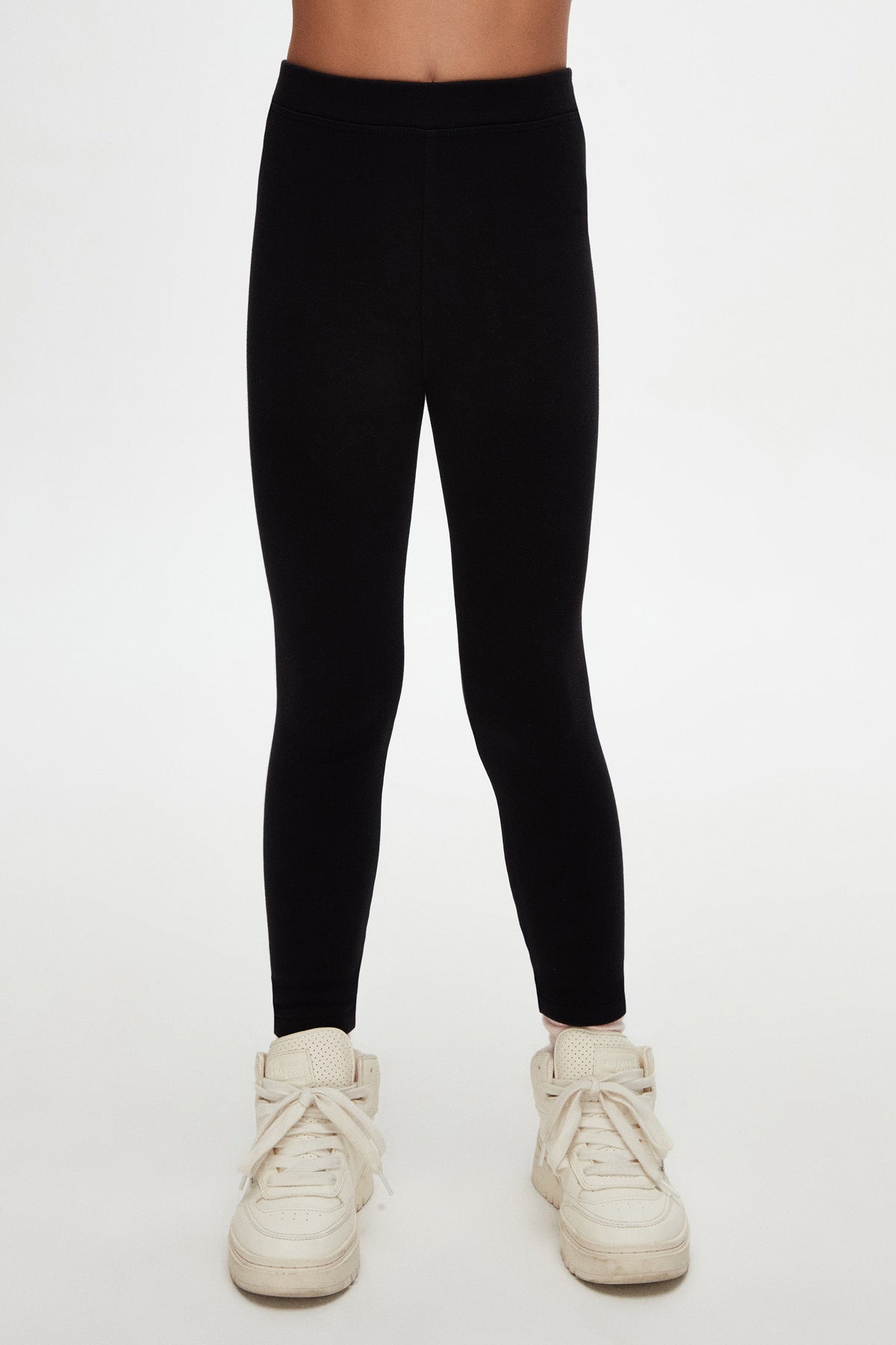 Girls' Basic Summer Leggings (BLACK)