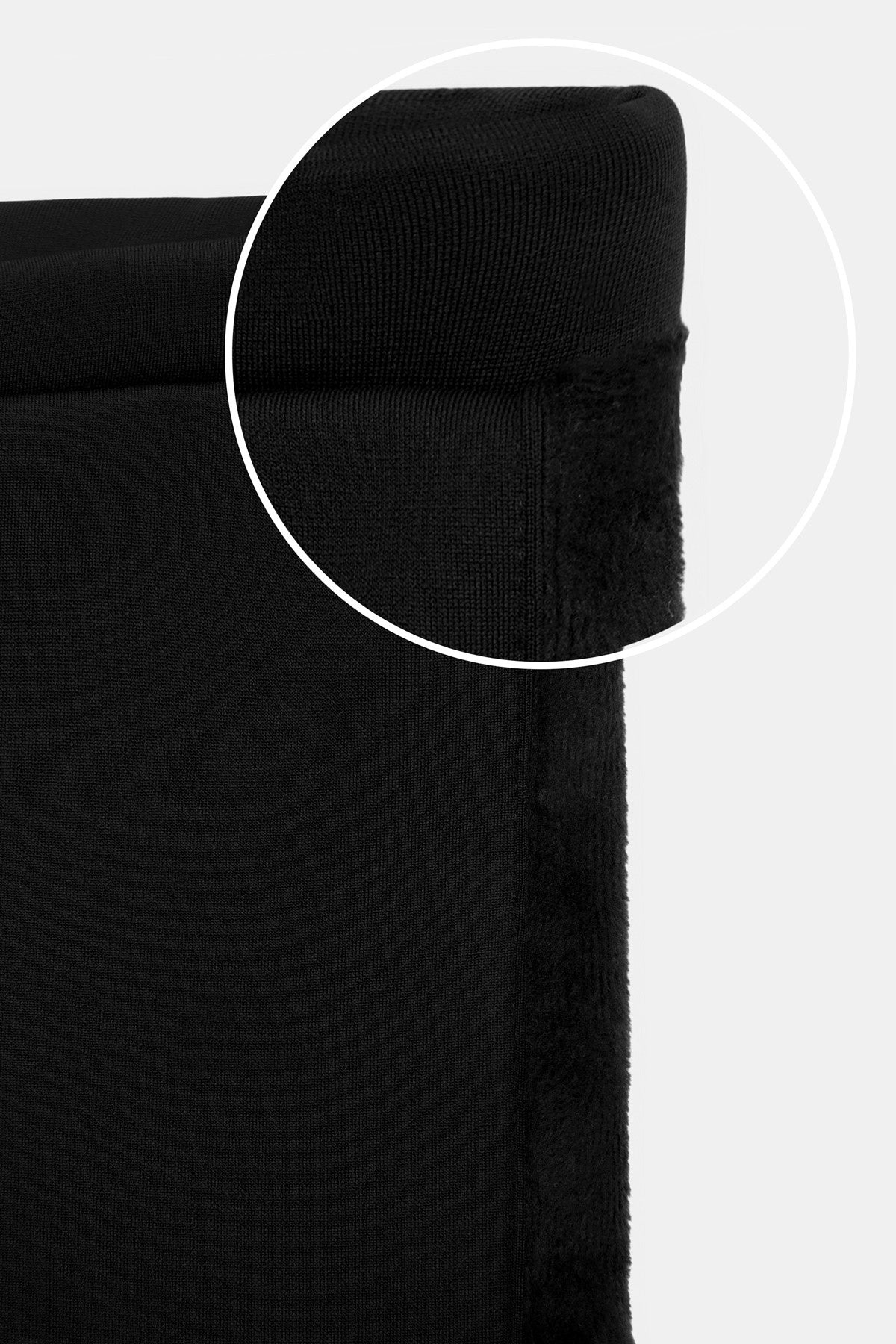 Girls' Fleece-Lined Fuzzy Side Panel Extra Thick Winter Leggings (BLACK)