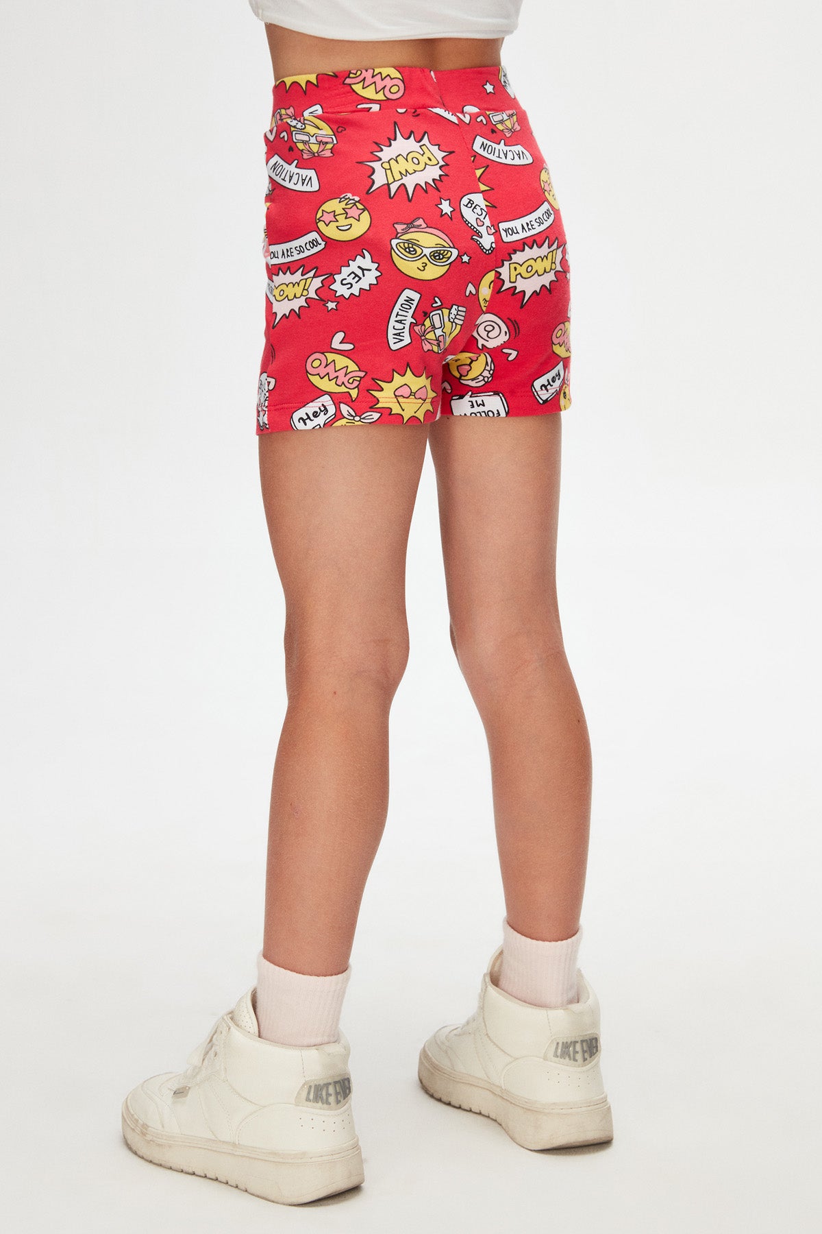 So Cool Girls' Patterned Pocket Shorts_sizechart