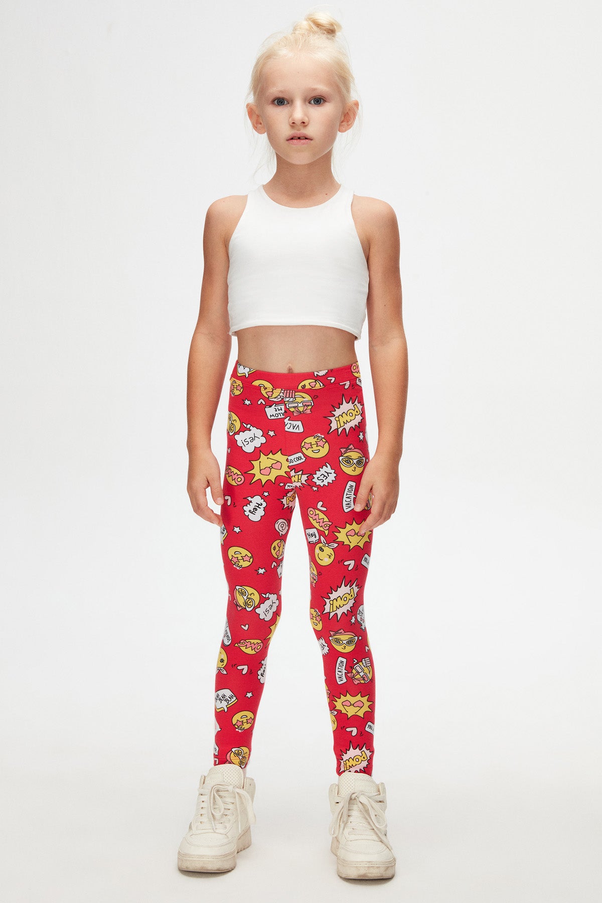 So Cool Girls' Patterned Summer Leggings