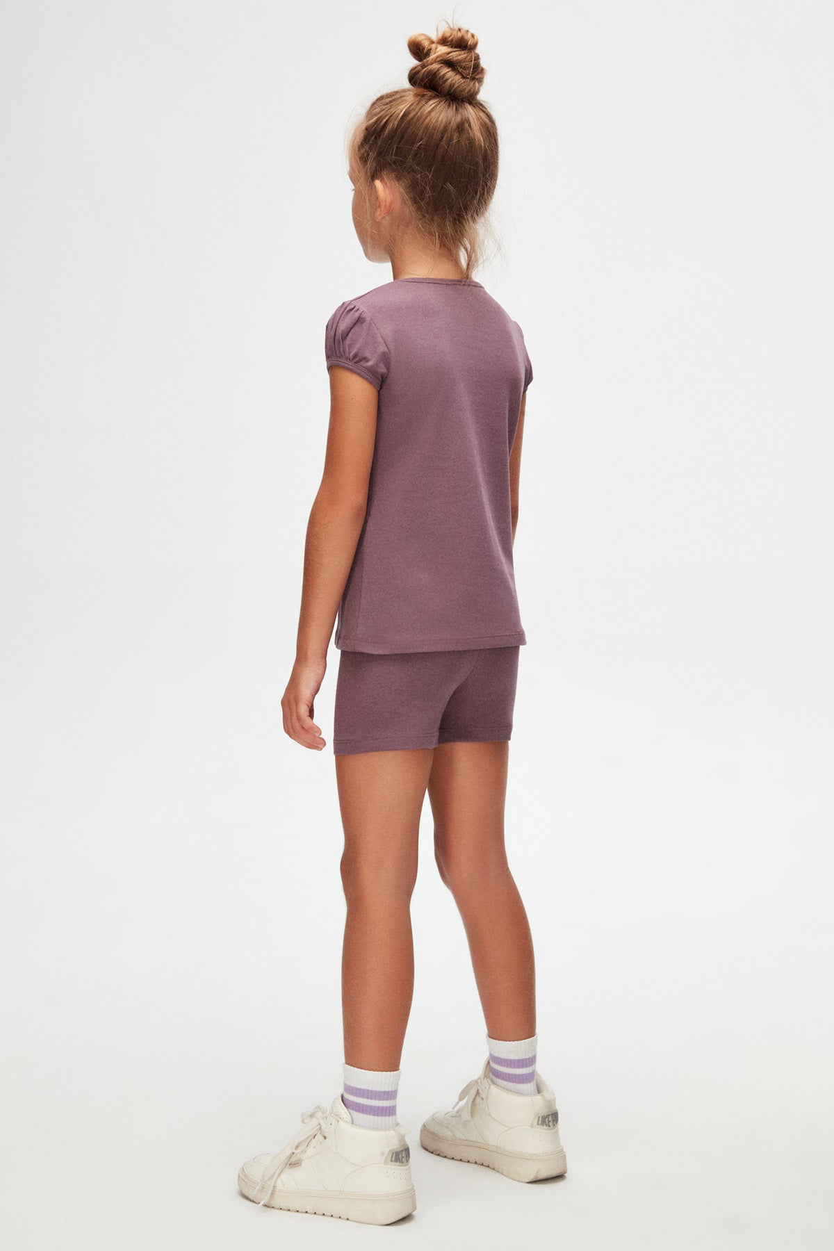 Girls' Basic Crew Neck Puff Sleeve T-Shirt_sizechart (GRAPEADE)