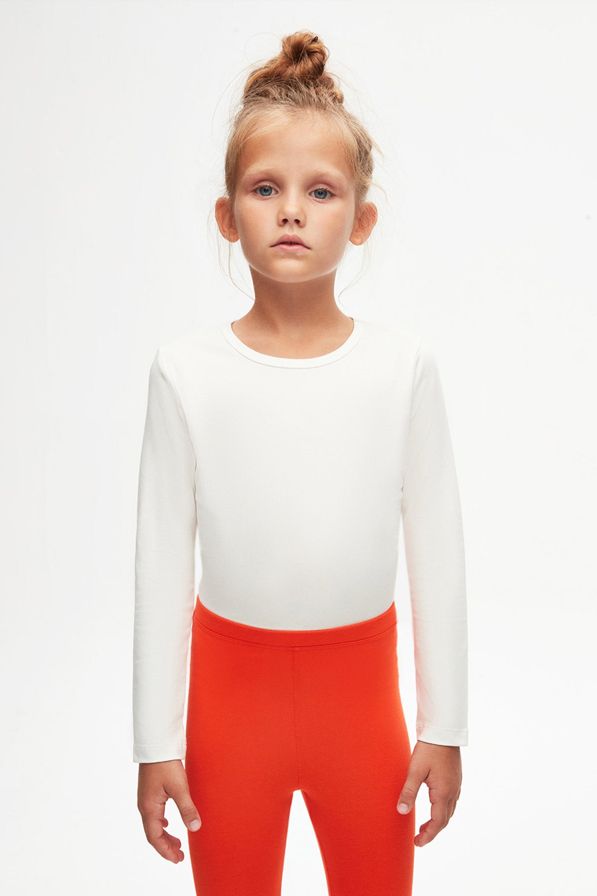 Girls' Basic Summer Leggings (CORAL)