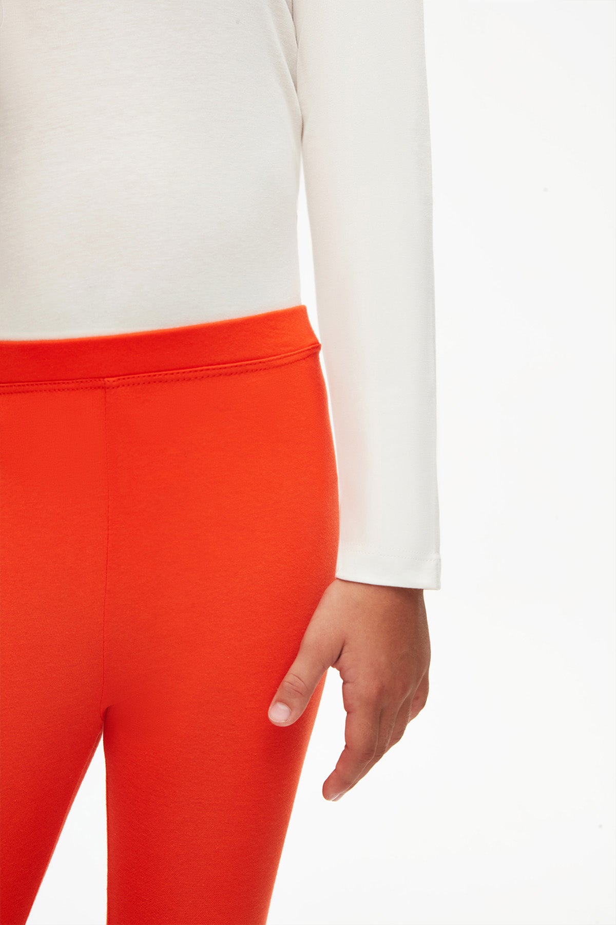 Girls' Basic Summer Leggings (CORAL)