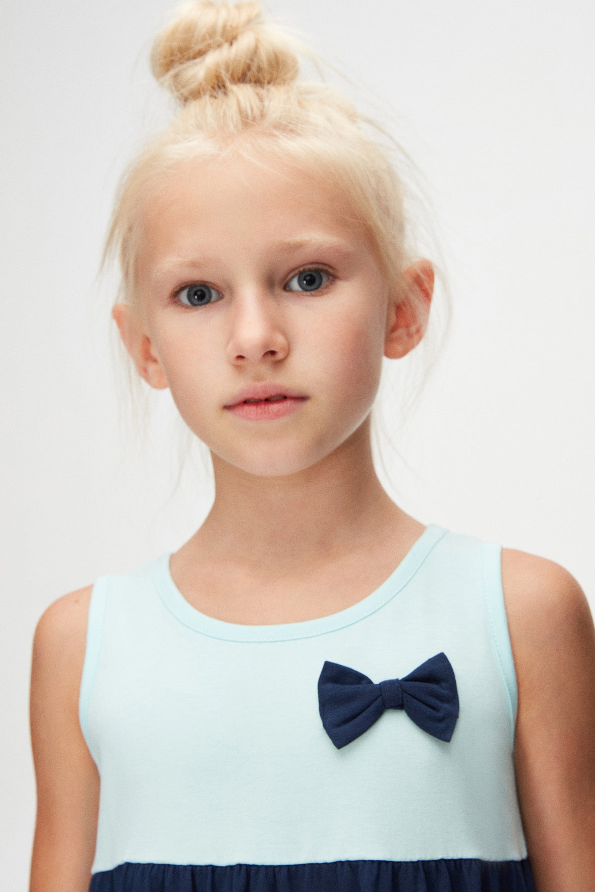 Tiered Girls' Strappy Dress