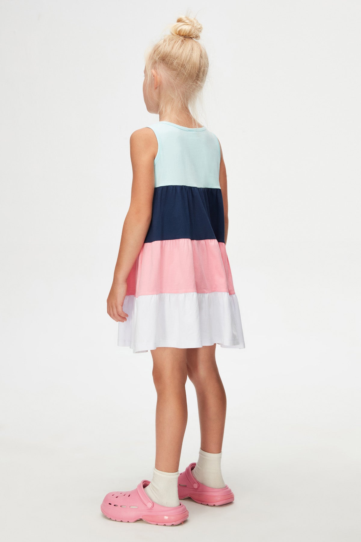 Tiered Girls' Strappy Dress_sizechart