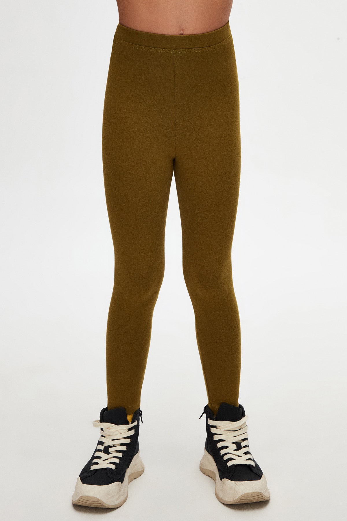 Girls' Basic Summer Leggings (NUTRIA)